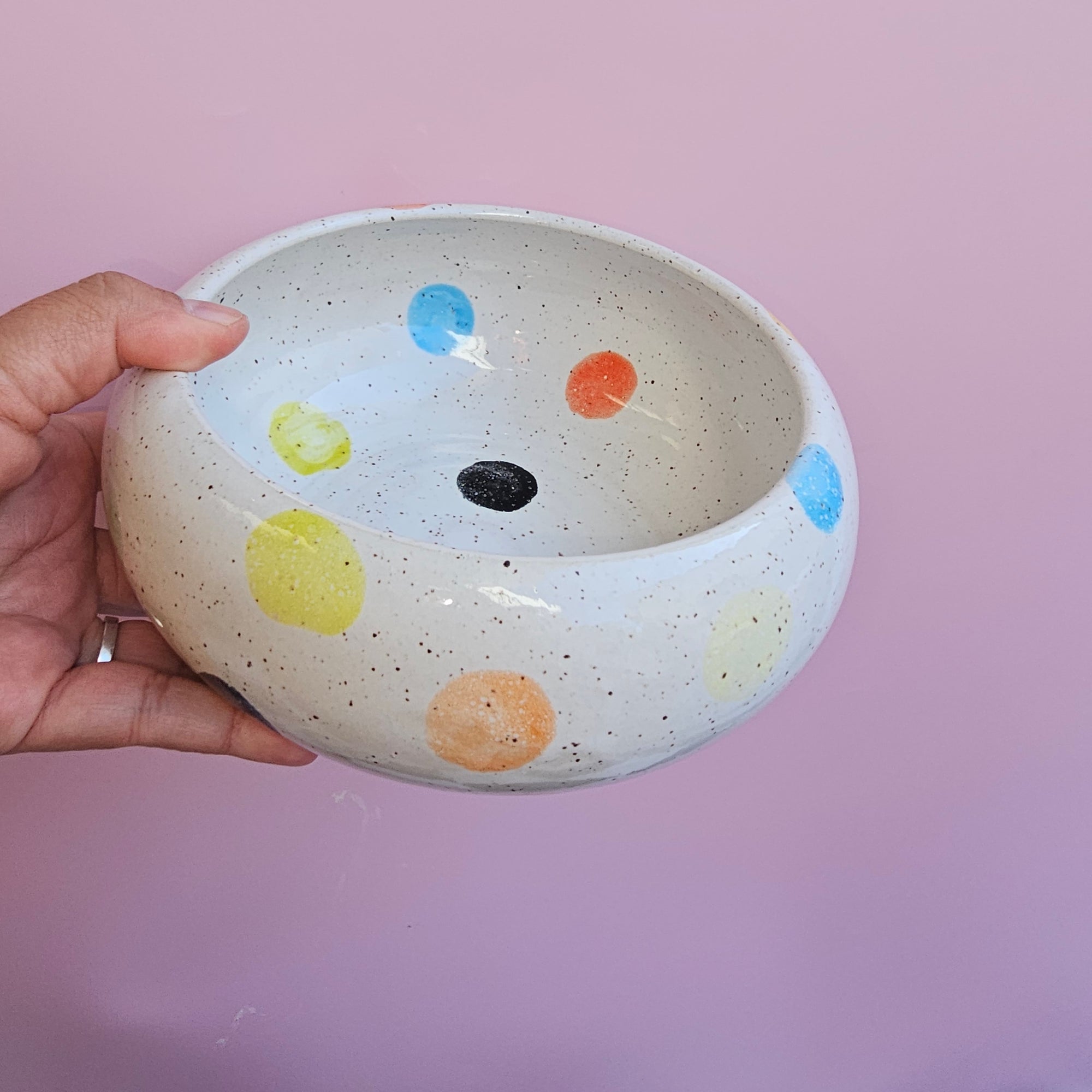 CIRCUS POLKA DOT BOWL