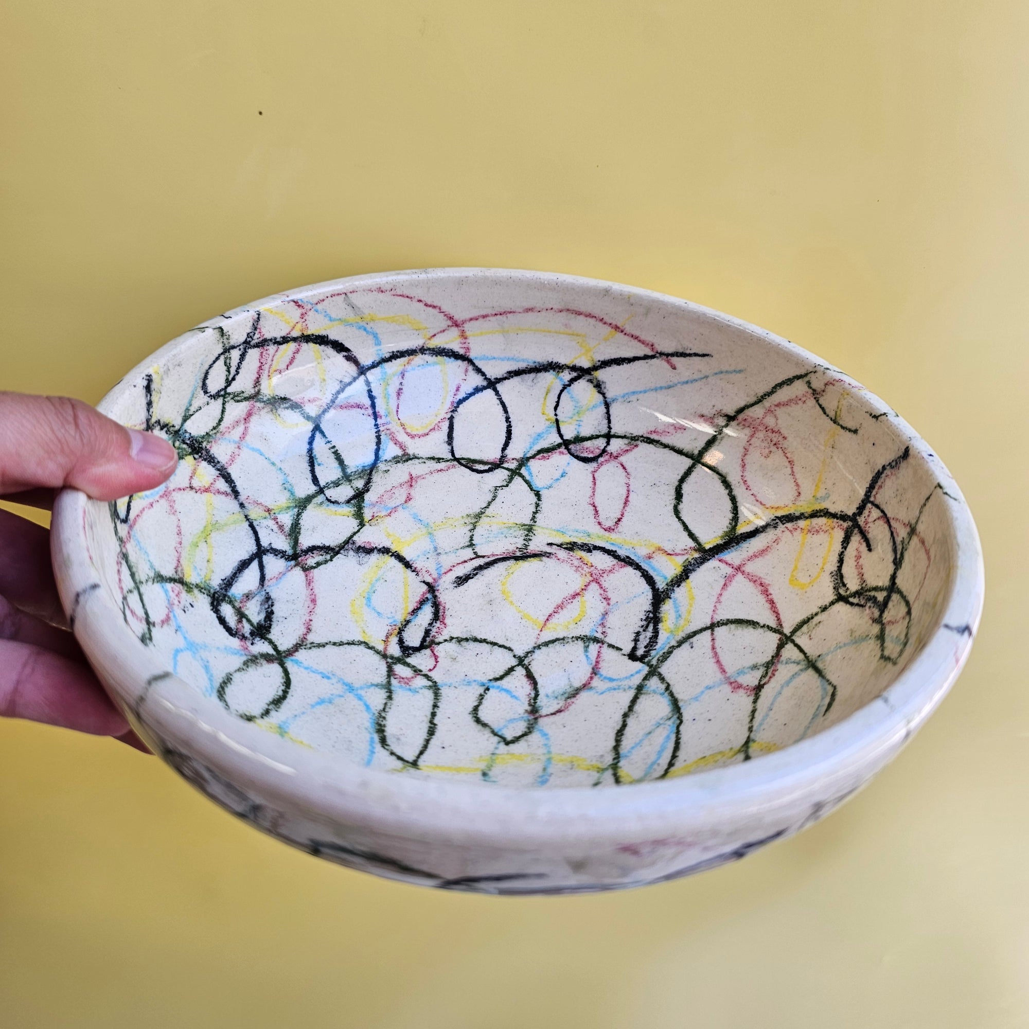 DOODLE PLATE BOWL