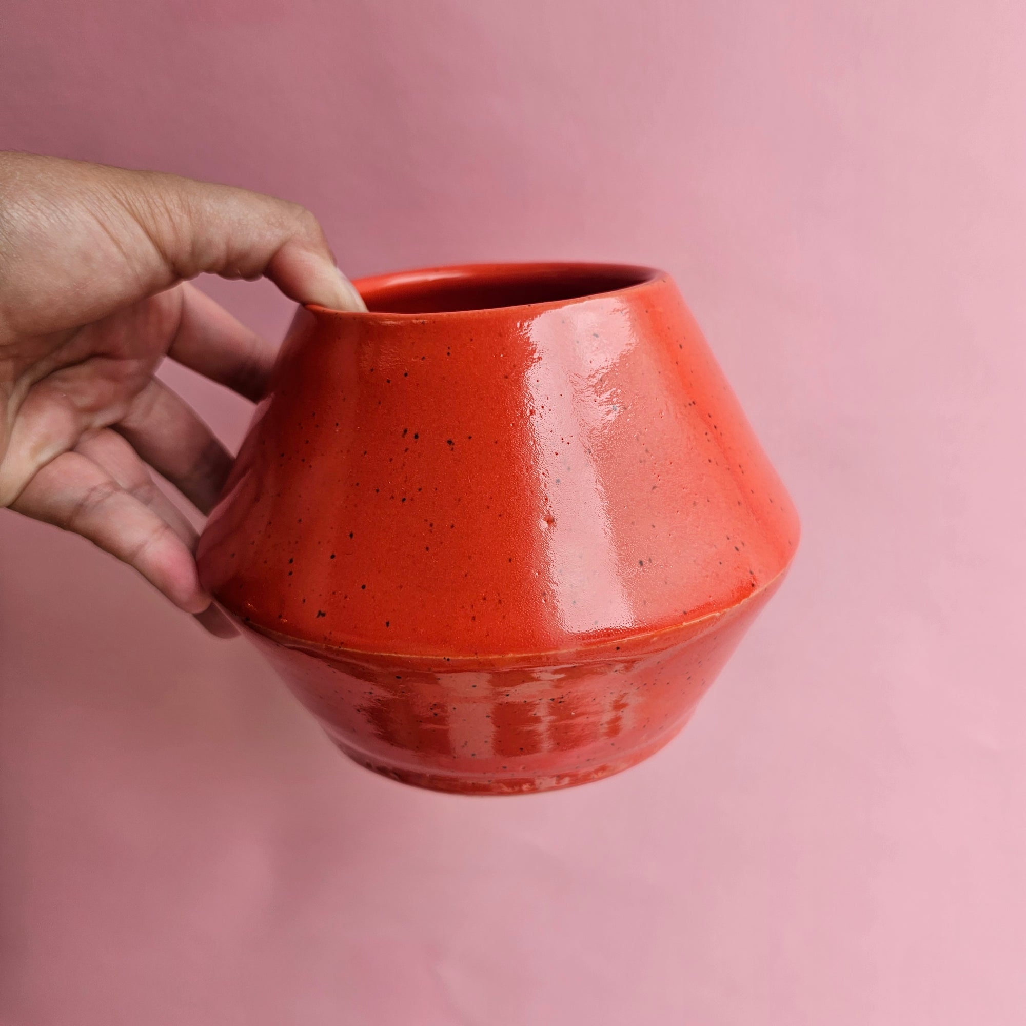 CHERRY DAIMOND VASE