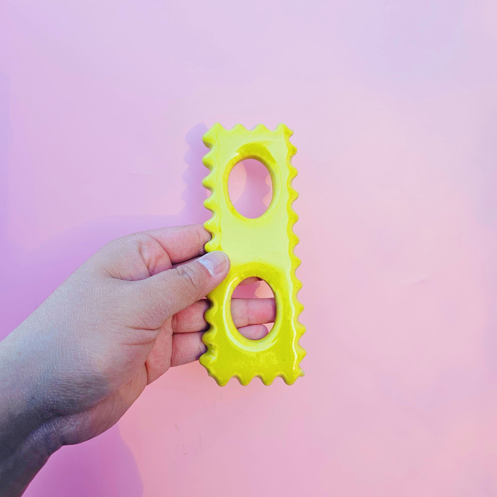 CHARTREUSE DOUBLE MINI PICTURE FRAME