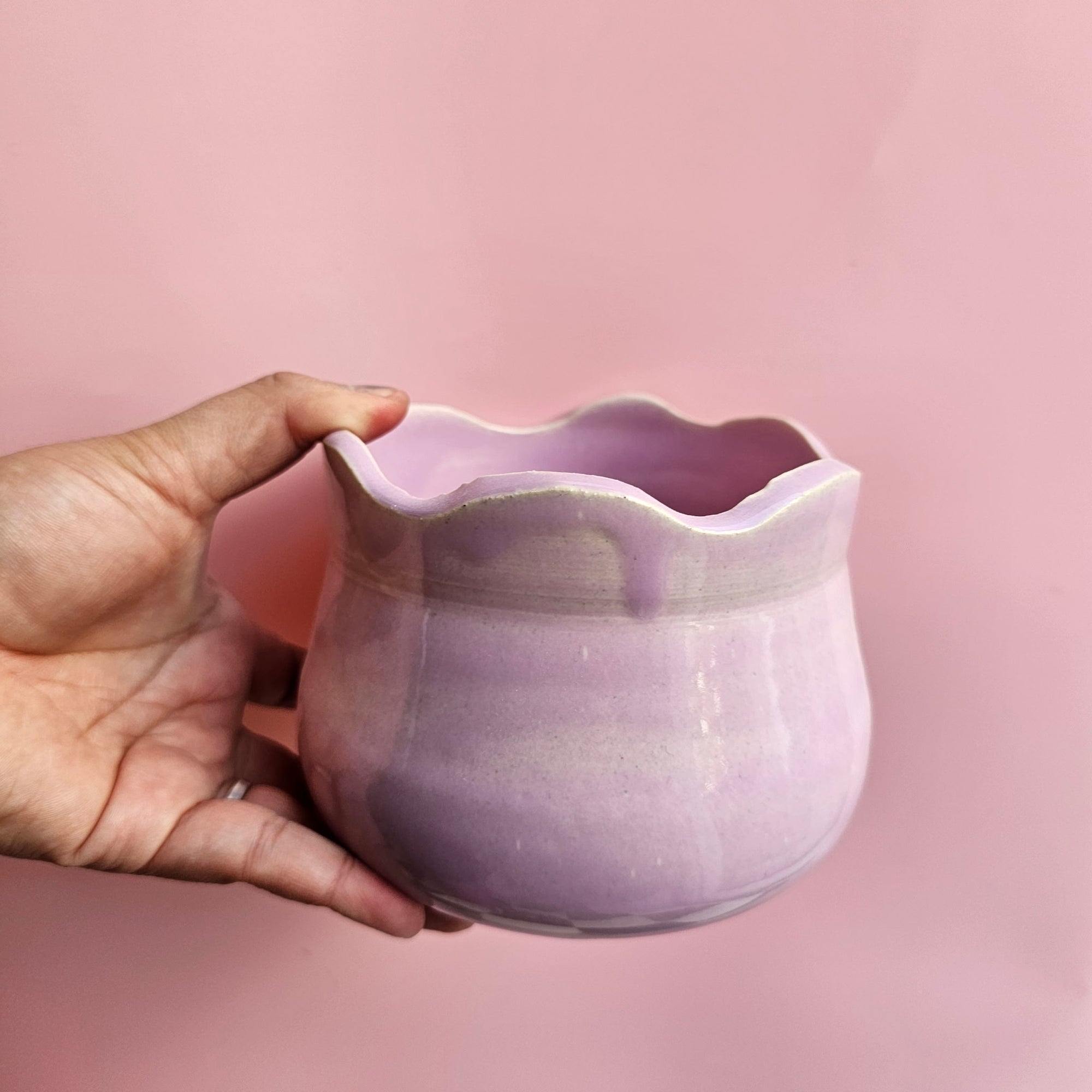 *SECONDS* LAVENDER TULIP VASE!