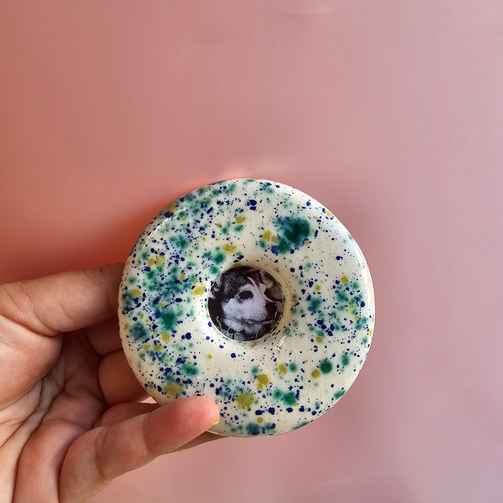 ROBINS EGG CIRCLE PORTAL FRAME!