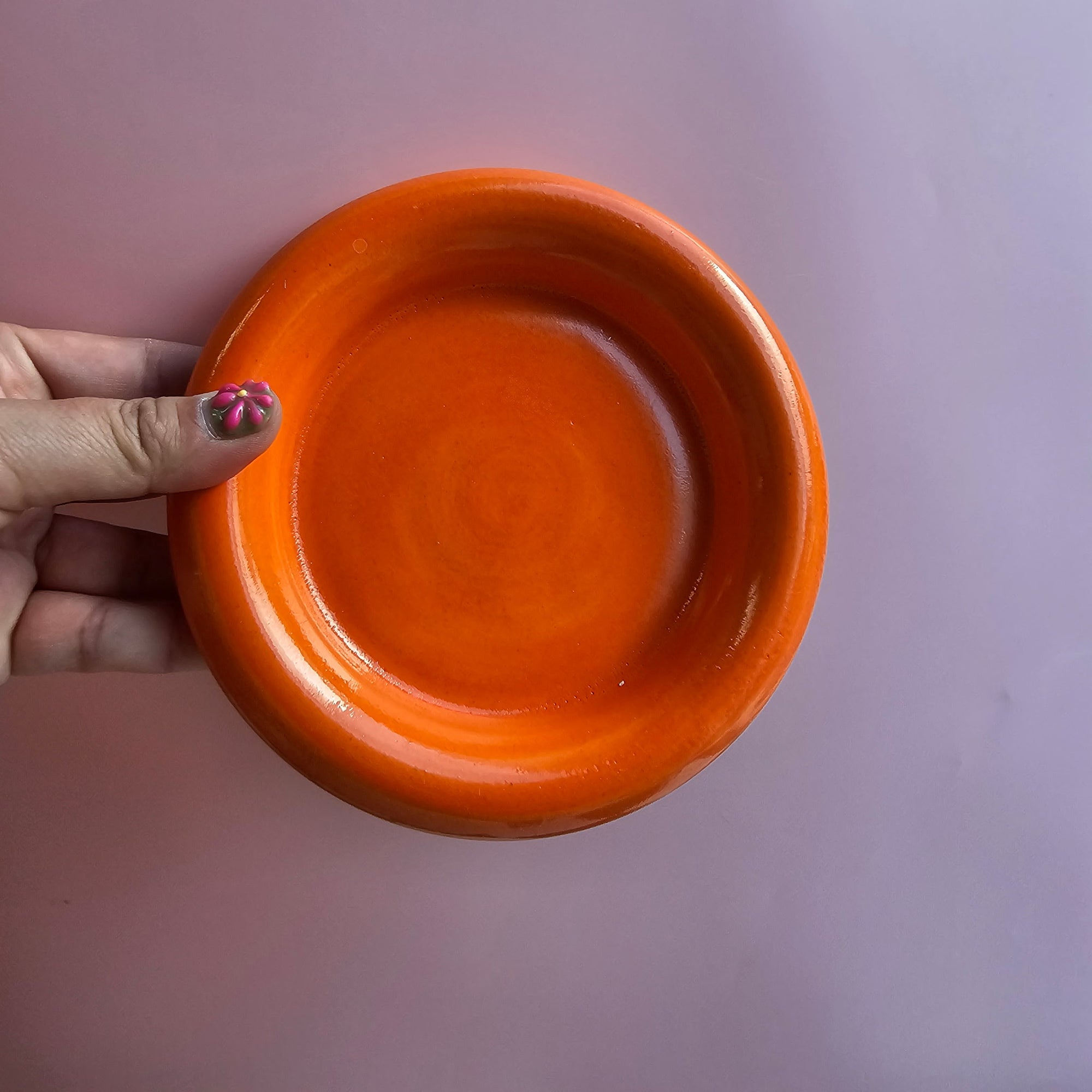 PERSIMMON BUBBLE PLATE!