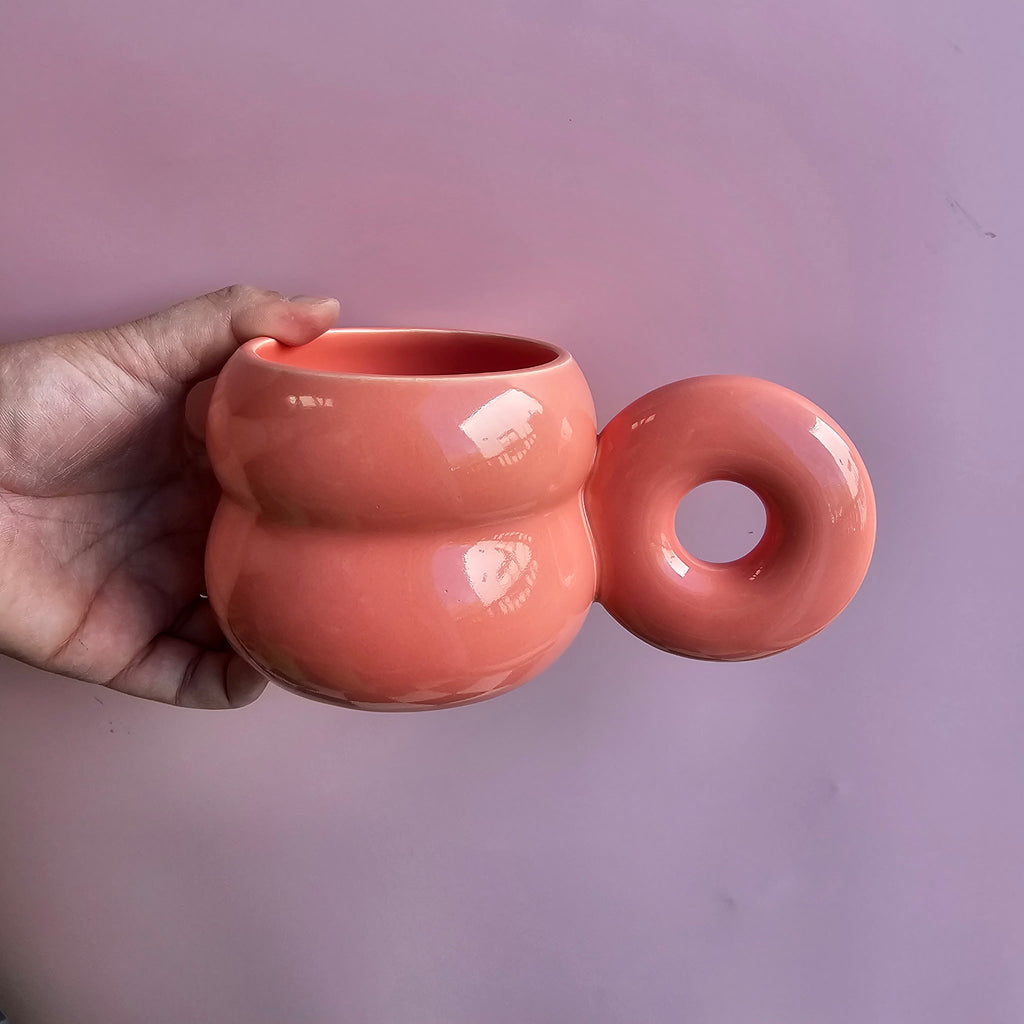 FLAMINGO DONUT VENUS MUG