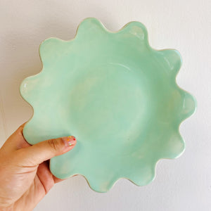 AQUA SQUIGGLE PLATE