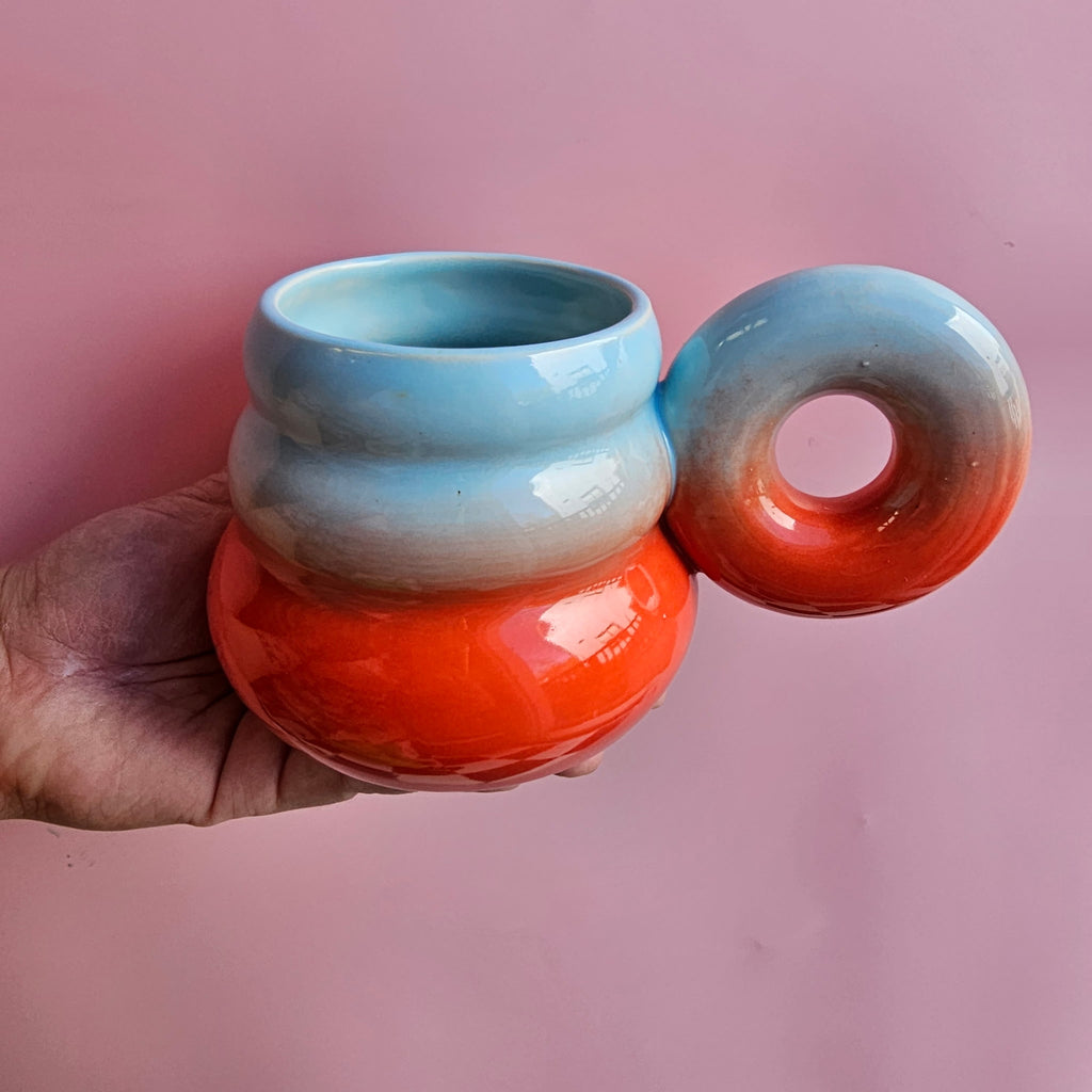 BOMB POP CHUBBY DONUT MUG