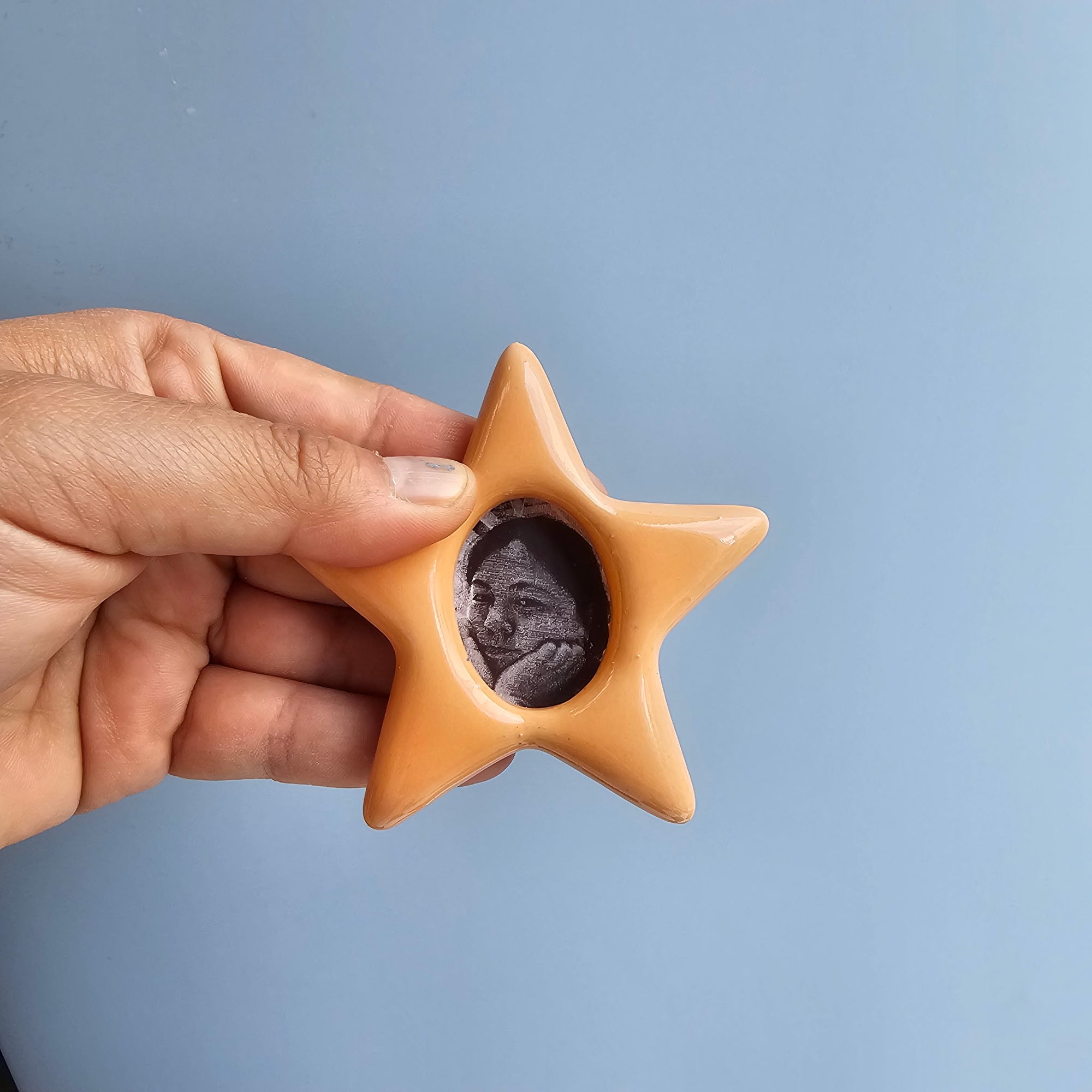 PEACHY MINI STAR OVAL PORTAL FRAME!