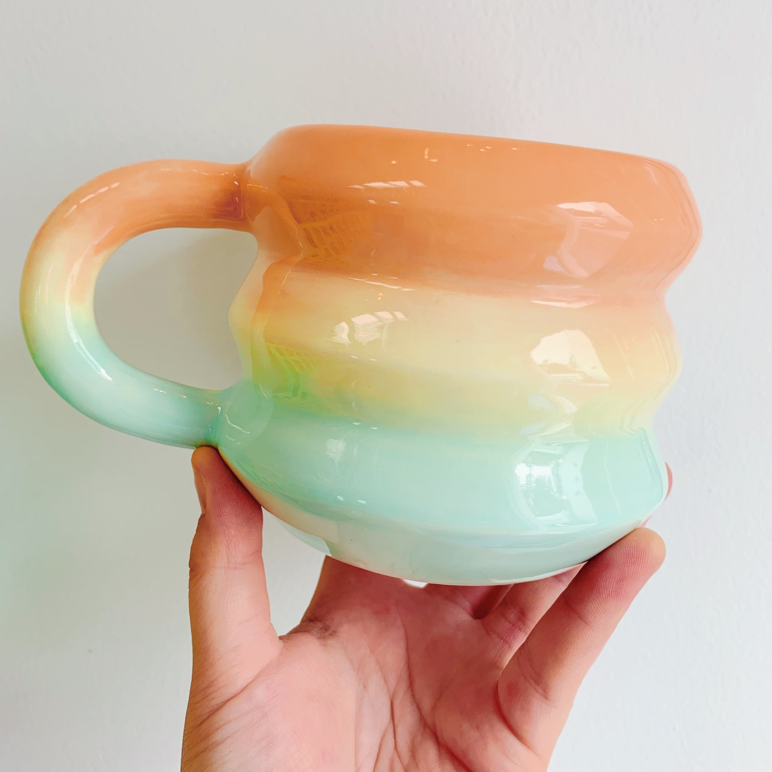 BEACH EPISODE JUMBO ZIGZAG MUG