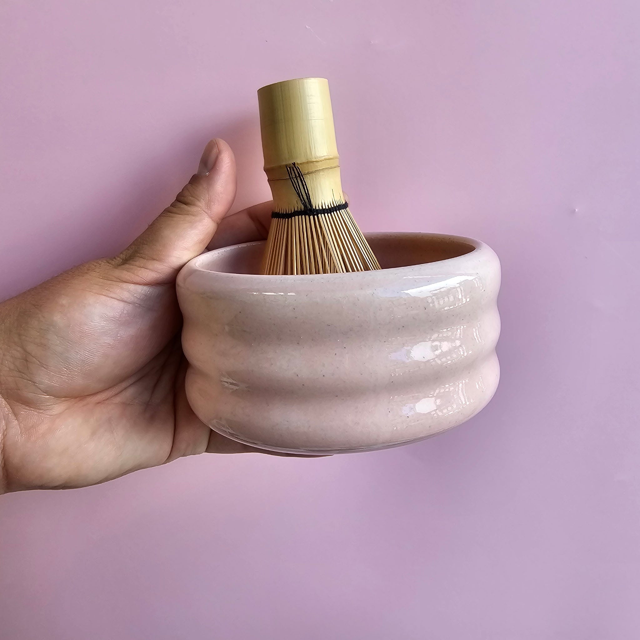 TARO BUBBLE MATCHA BOWL!