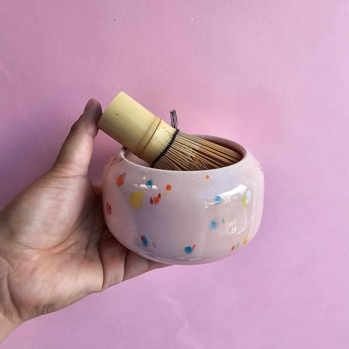 RAINBOW SPRINKLES MATCHA BOWL