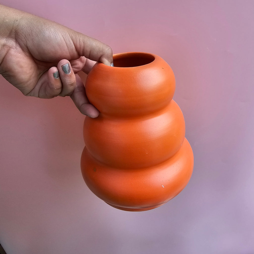 MANDARIN CHUBBY VASE