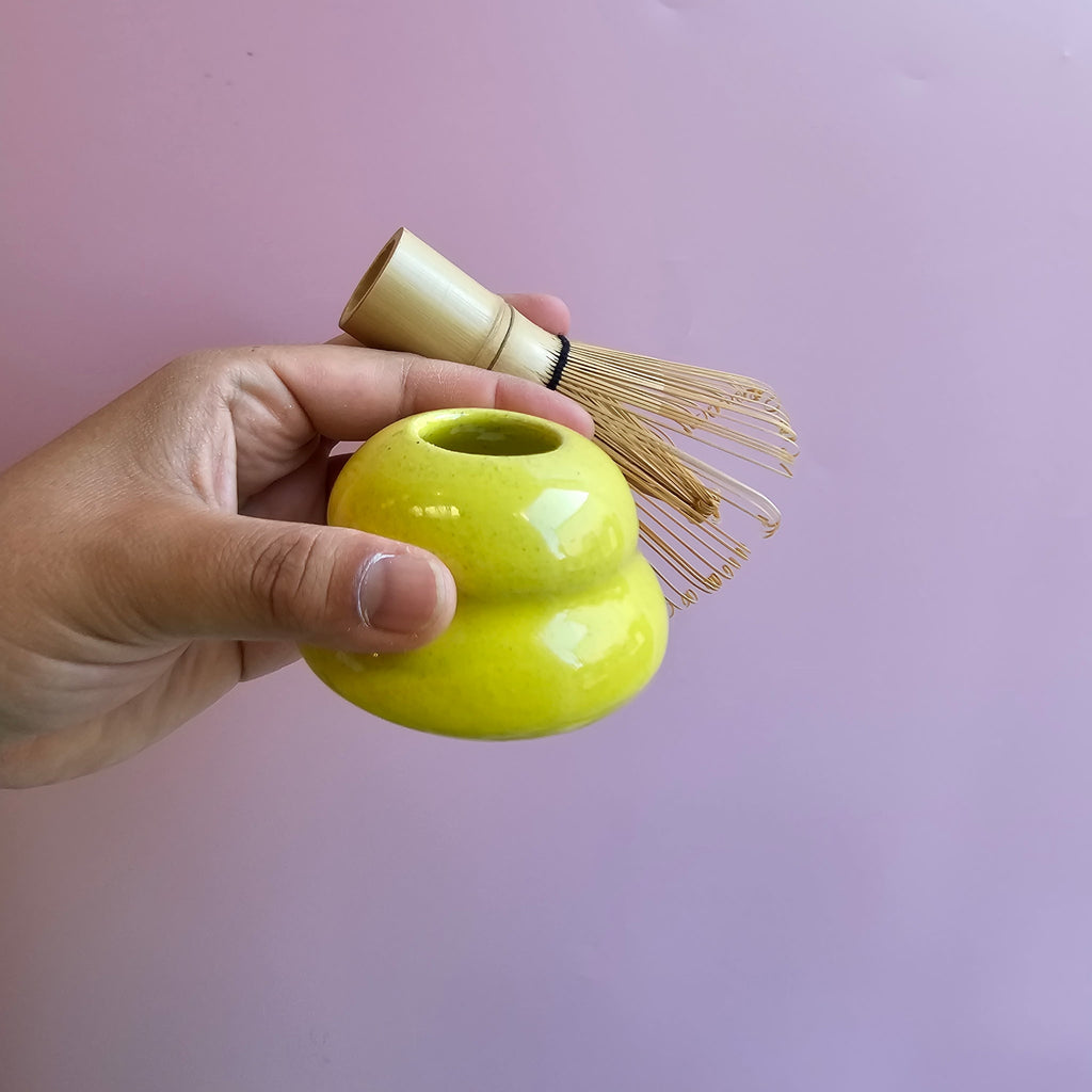 CHARTREUSE VENUS MATCHA WHISK HOLDER
