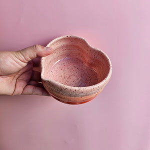 V-DAY SPECKLED HEART MATCHA BOWL