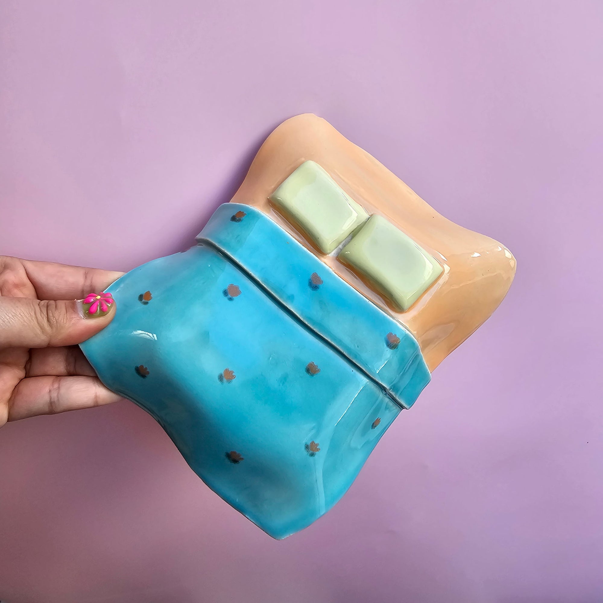 TULIP MINTY BED SPOON REST!