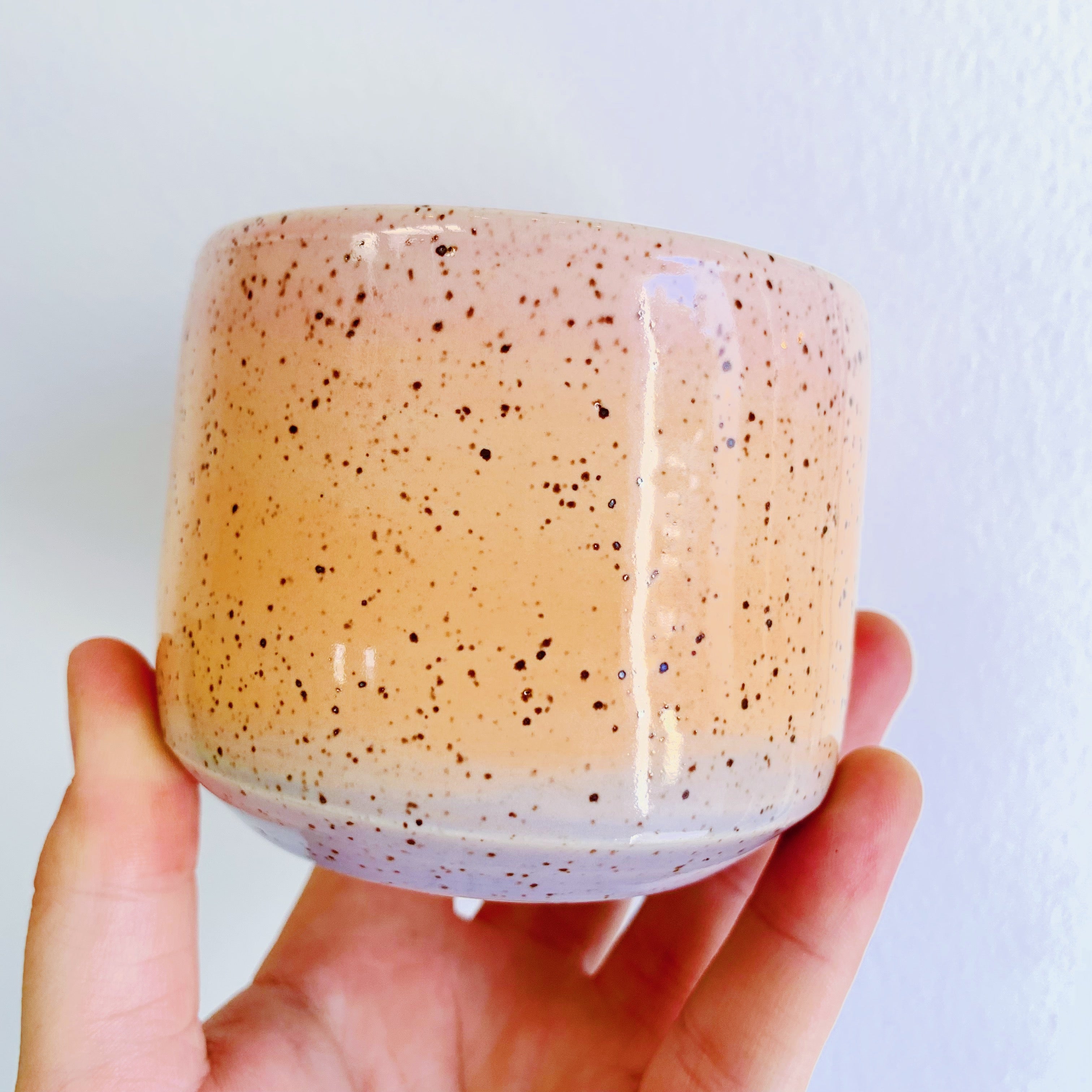 BEACHY SUNSET SPECKLED CUP