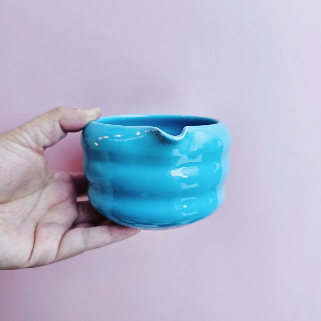 TROPICAL BLUE TRIPPY MATCHA BOWL