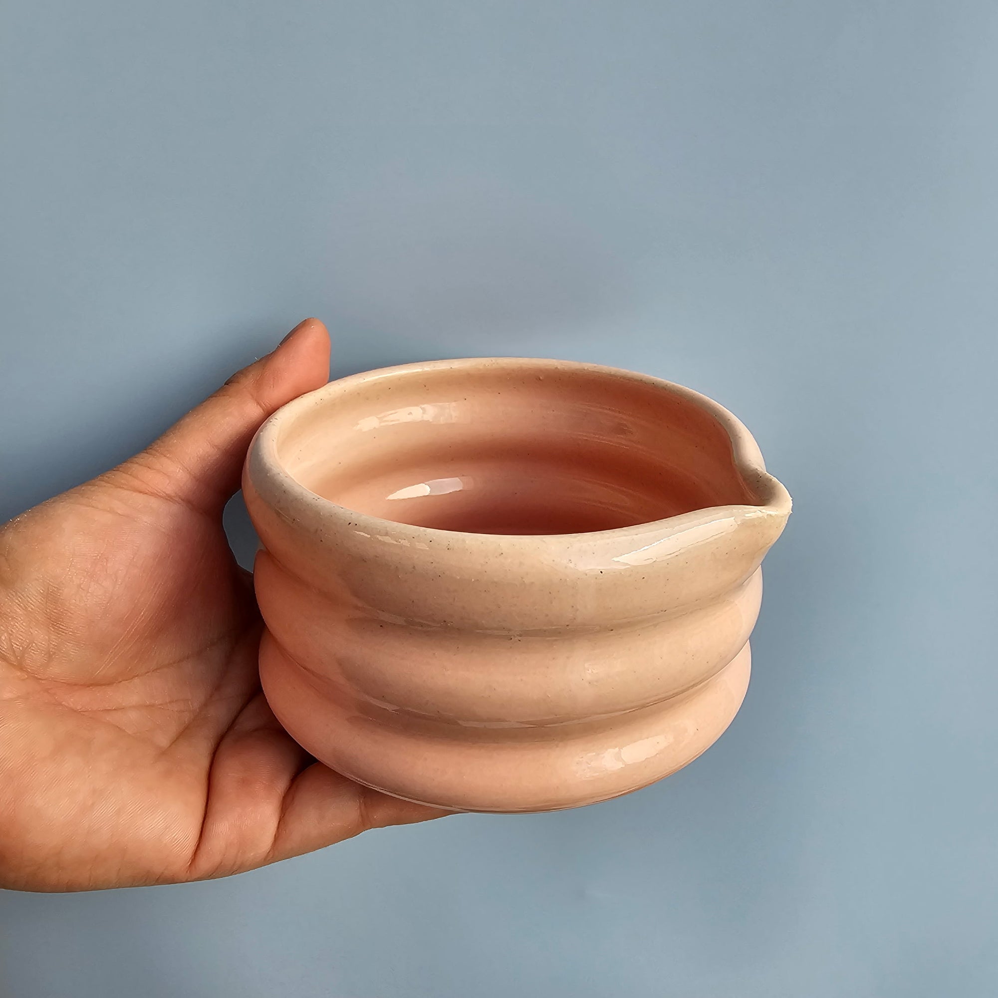 BLUSH TRIPPY MATCHA BOWL