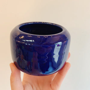 BLUE GLASS CUP