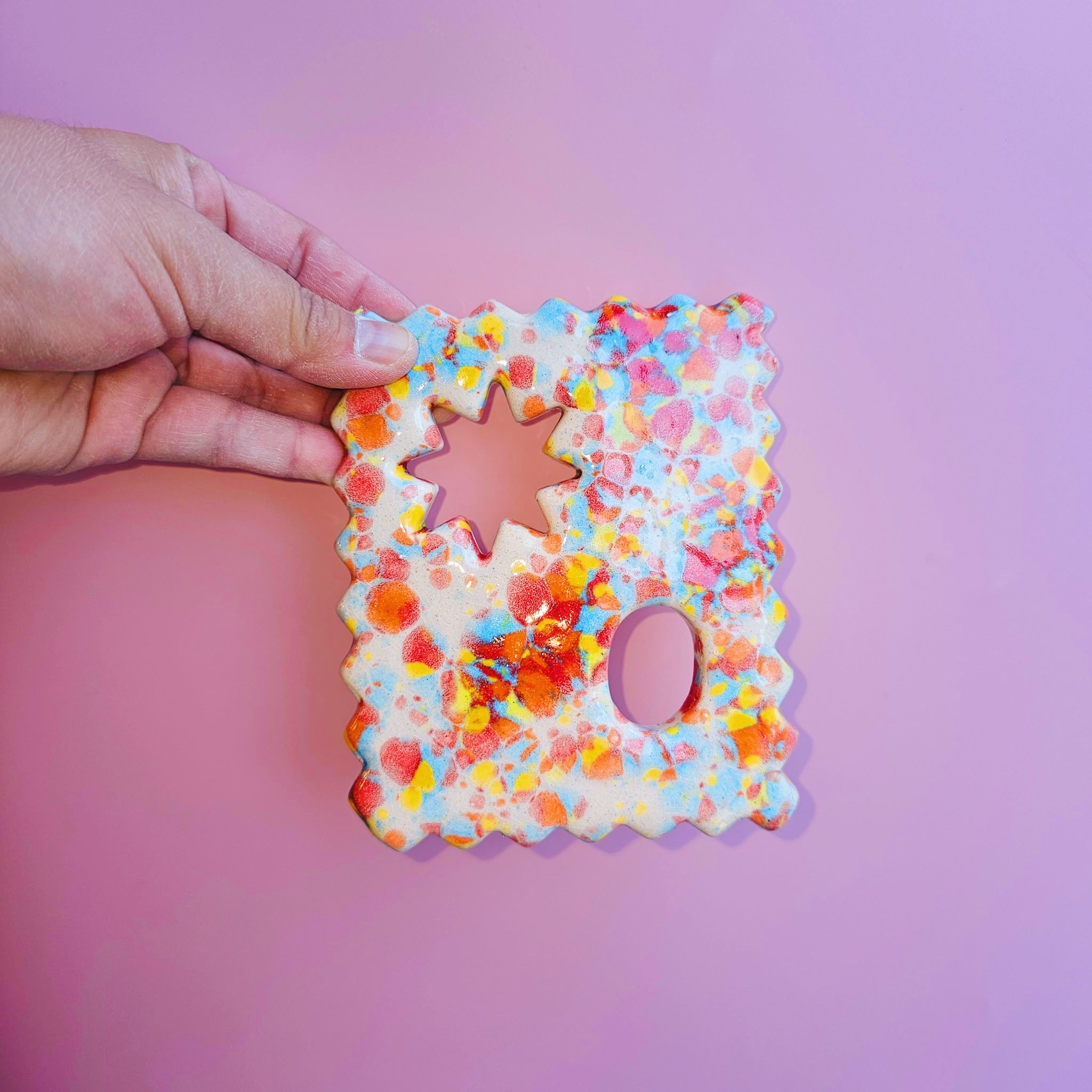 DOUBLE FISHBOWL PICTURE MINI FRAME