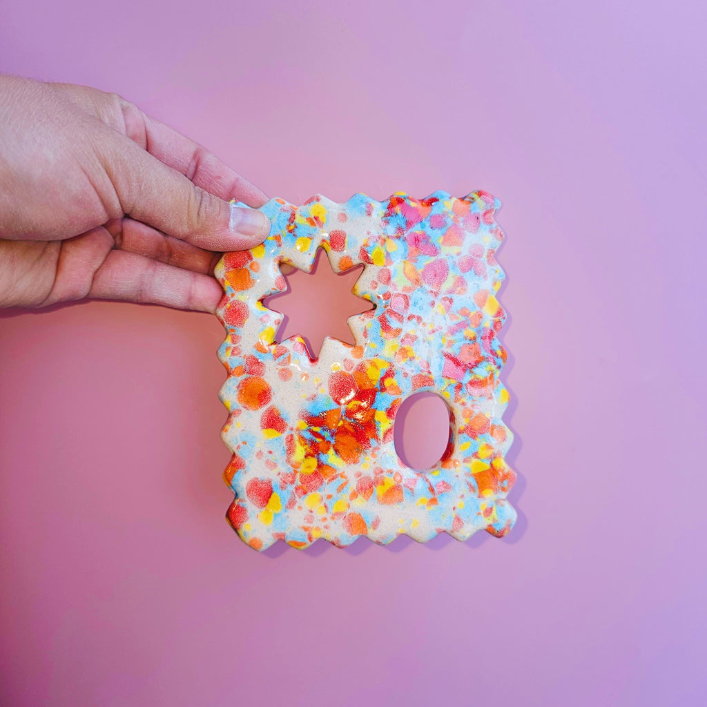 DOUBLE FISHBOWL PICTURE MINI FRAME