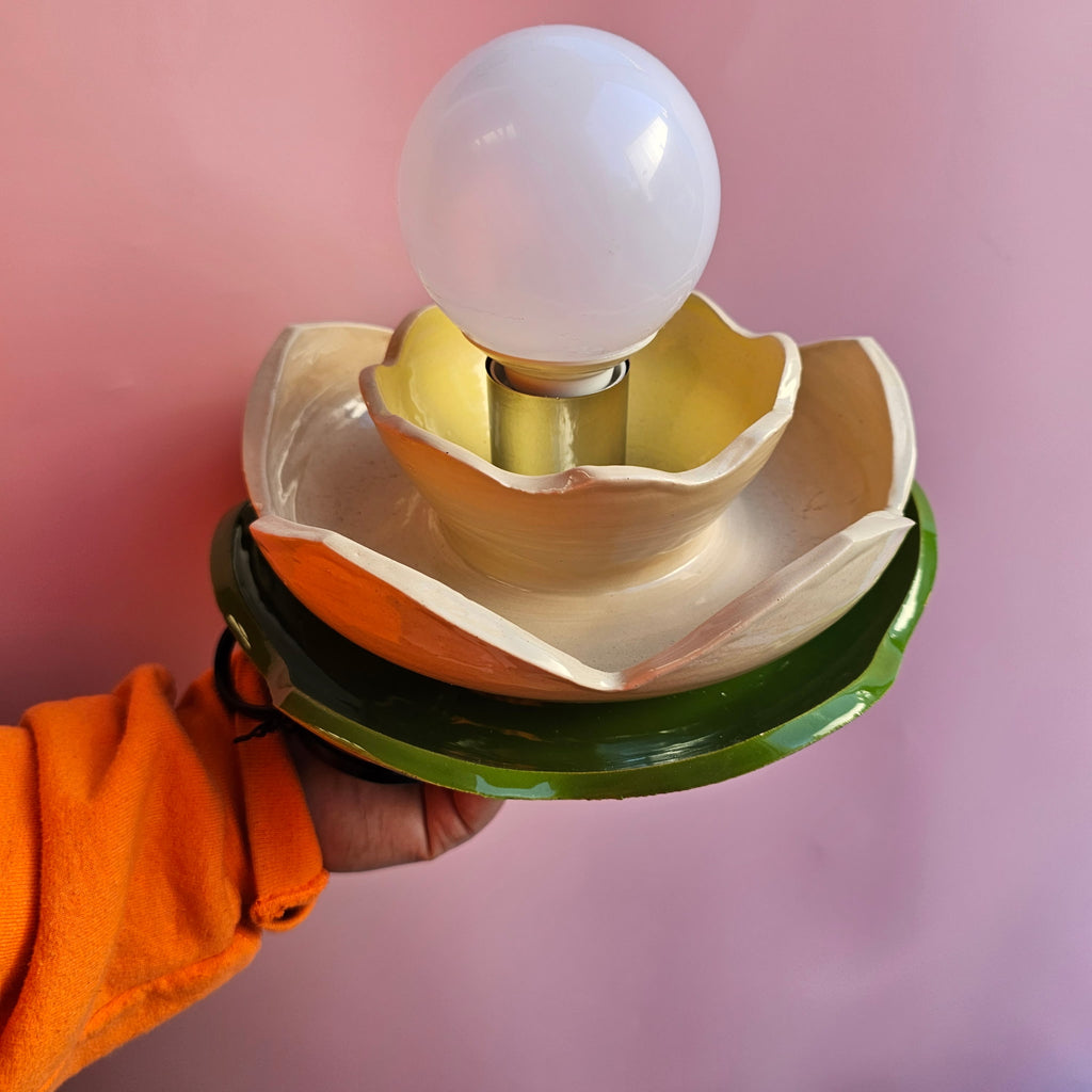 LEMON PIE LOTUS LAMP!