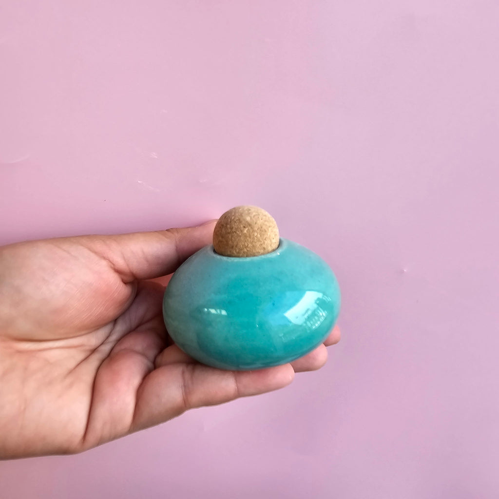 TROPICAL CHUBBY MINI VASE!