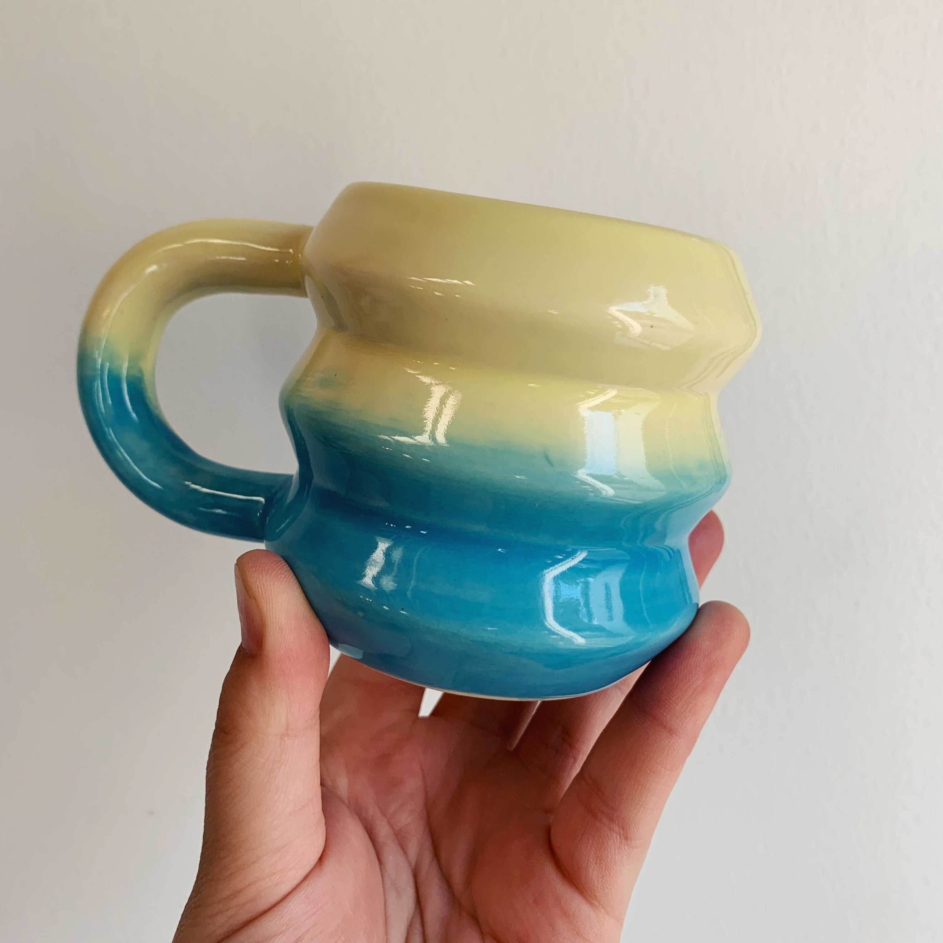 TROPICAL COCKTAIL ZIGZAG MUG