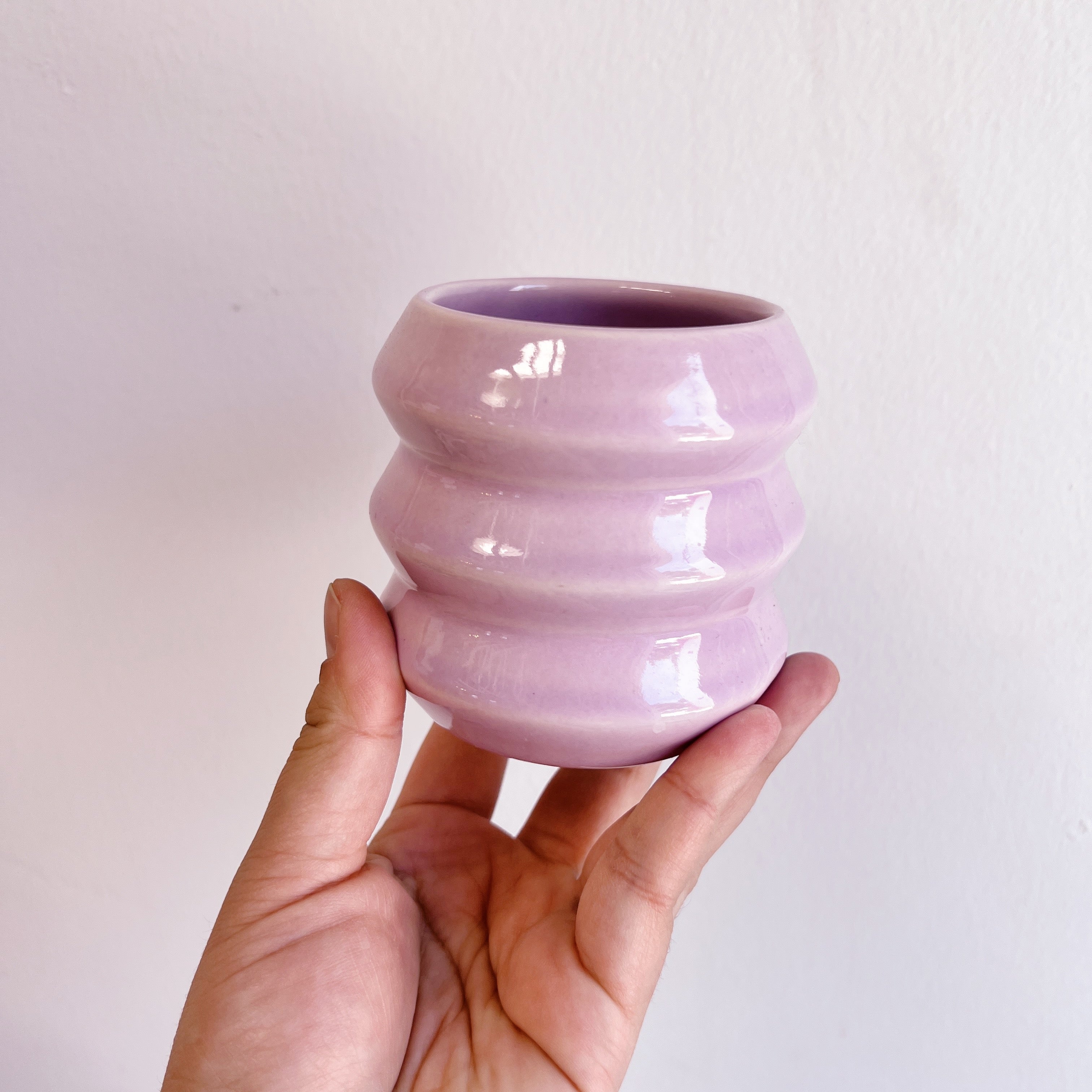 ORCHID ZIGZAG CUP