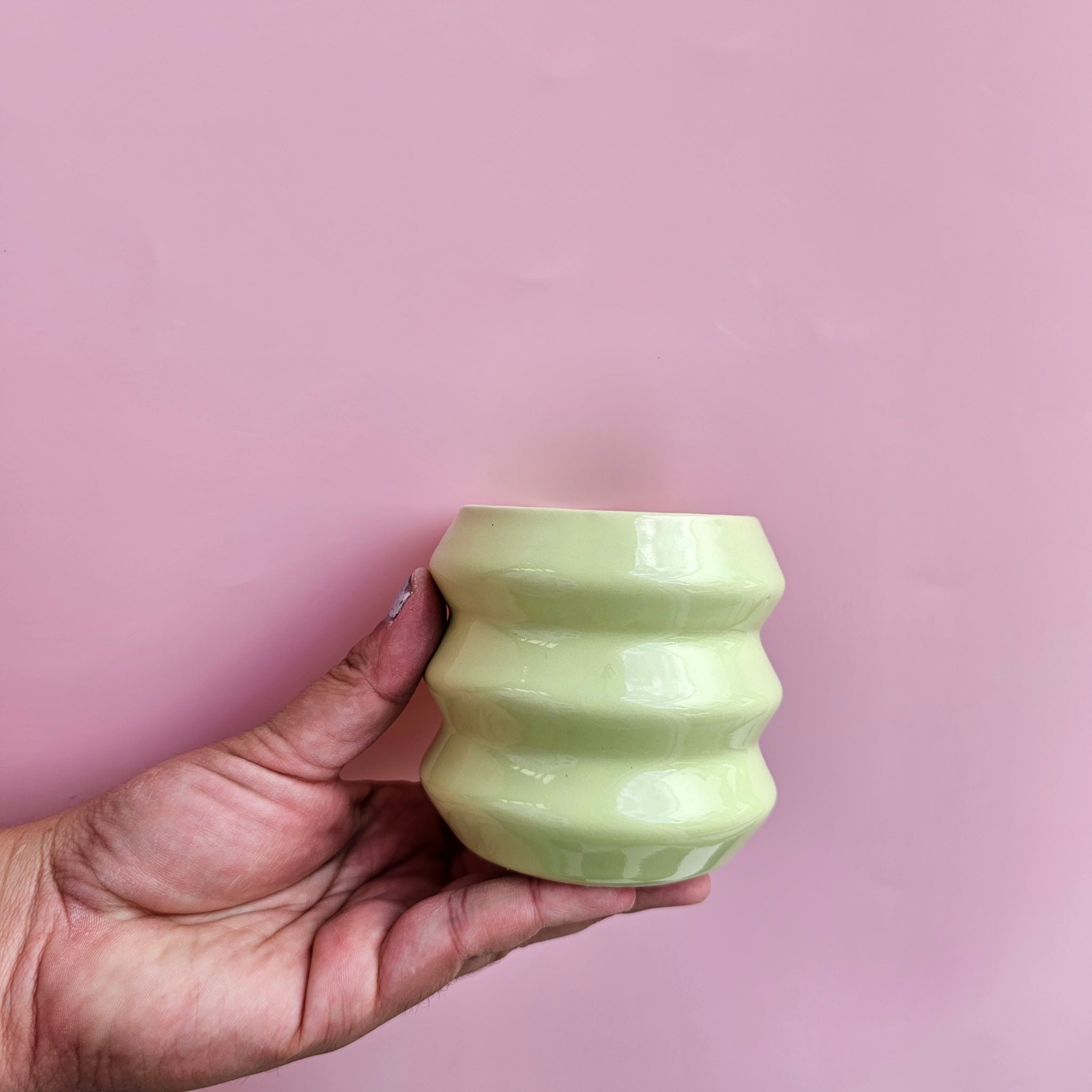 MINTY ZIGZAG CUP