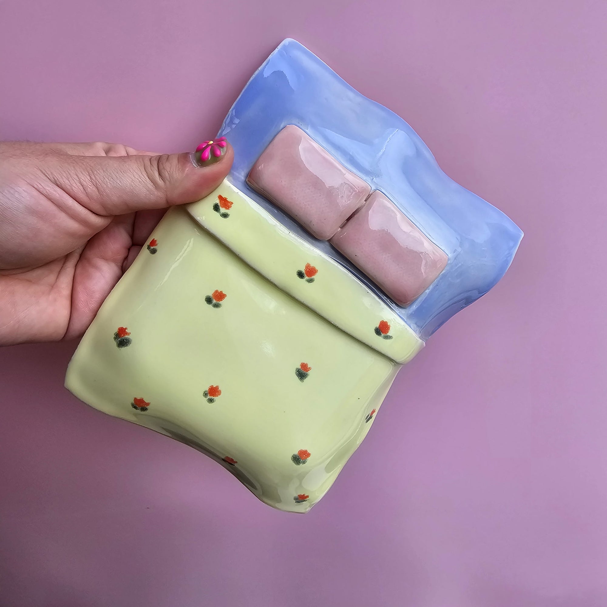 TULIP MOONSTONE BED SPOON REST!