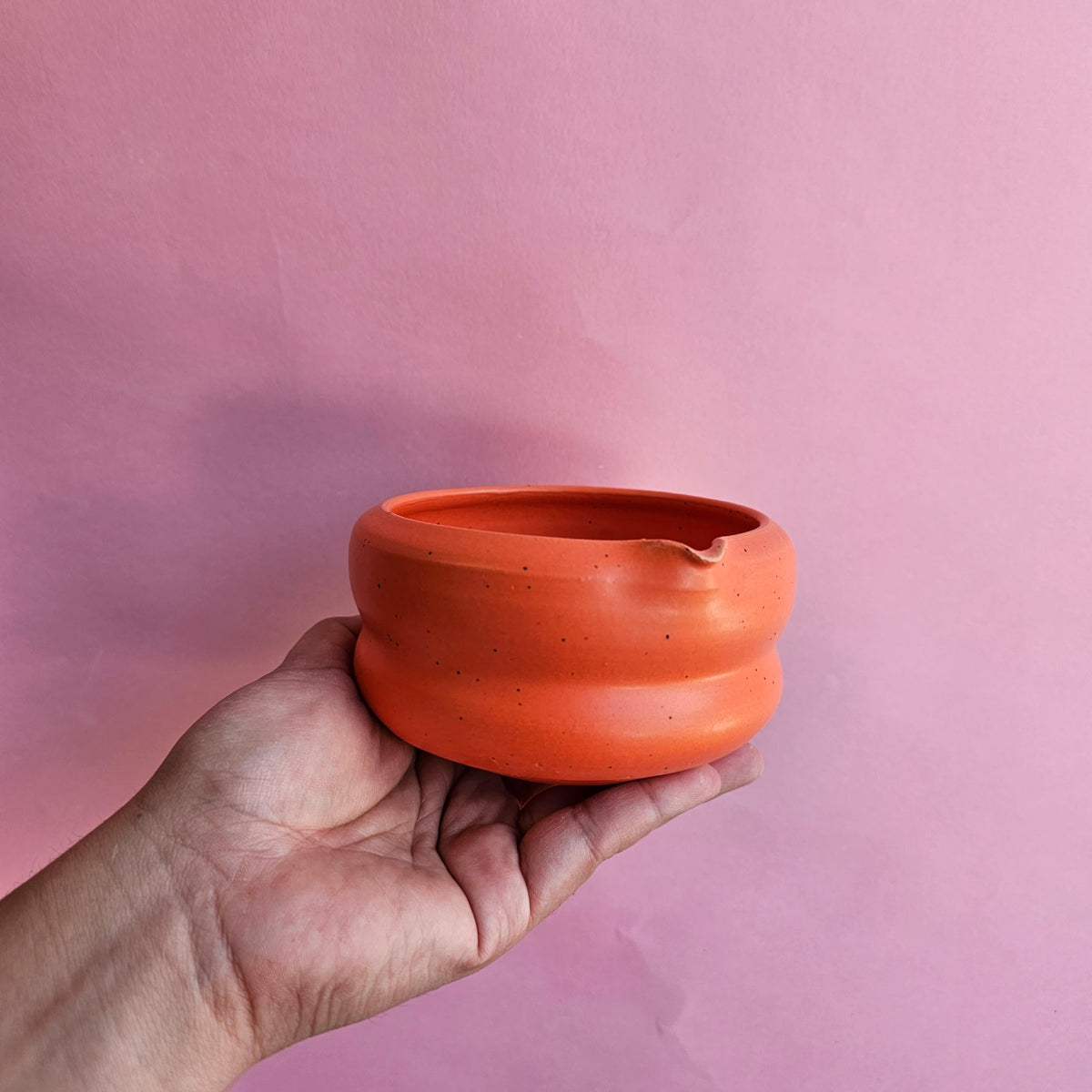 ORANGE PEEL VENUS MATCHA BOWL