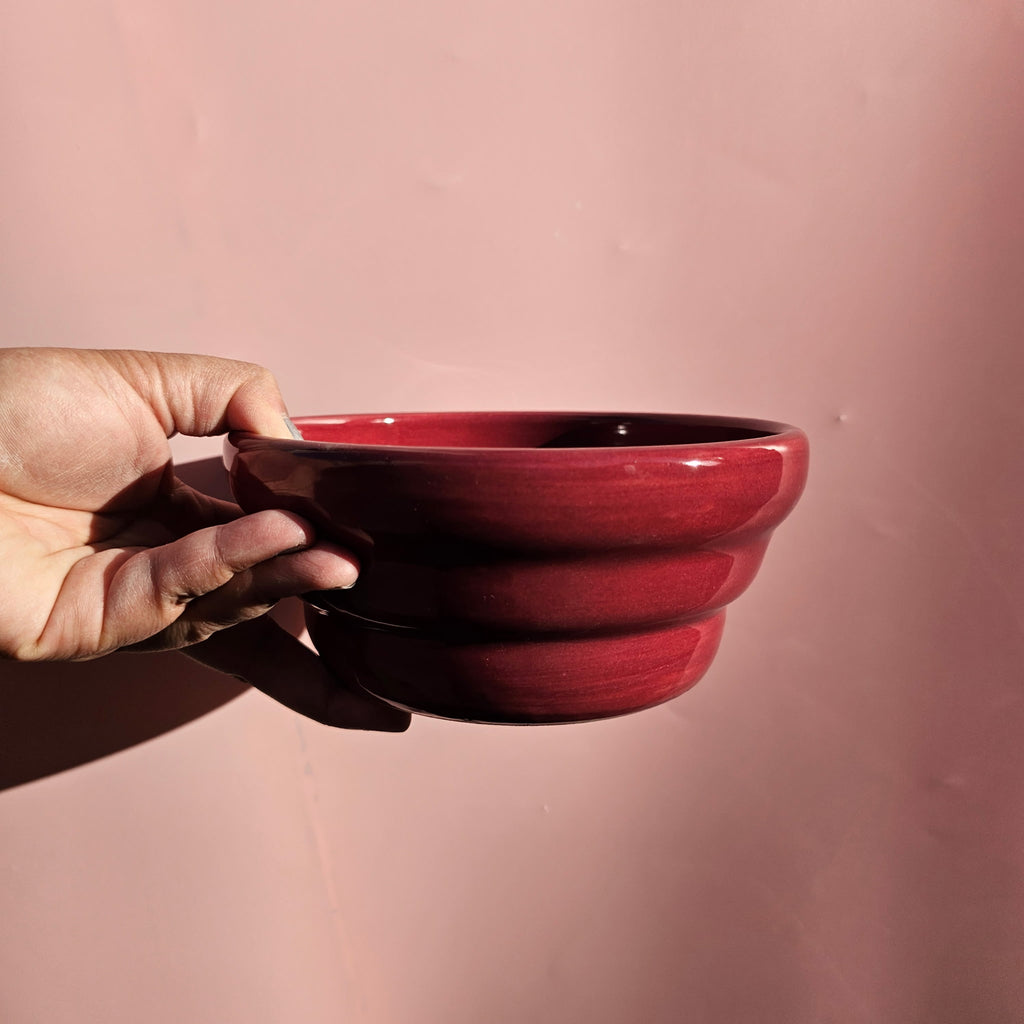 BLACK CHERRY STAIRS CERAL BOWL!