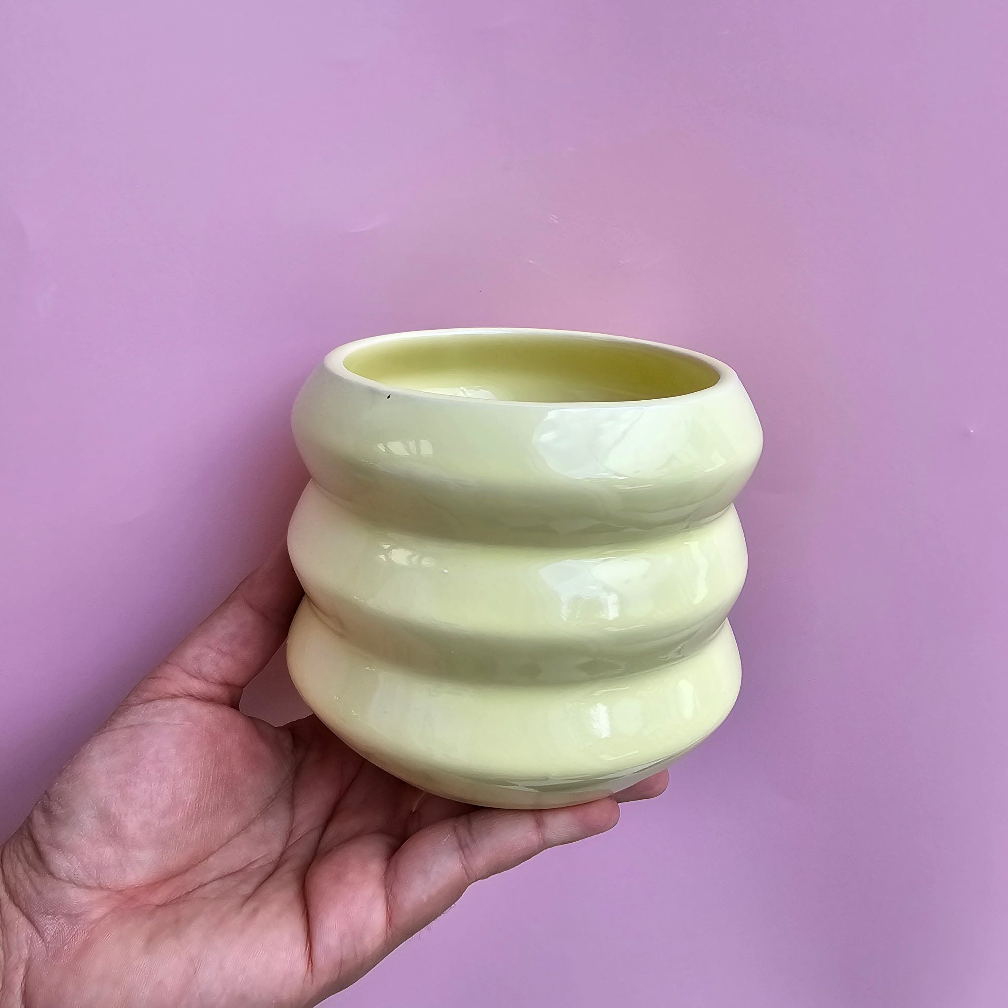 LEMON JUMBO ZIGZAG CUP