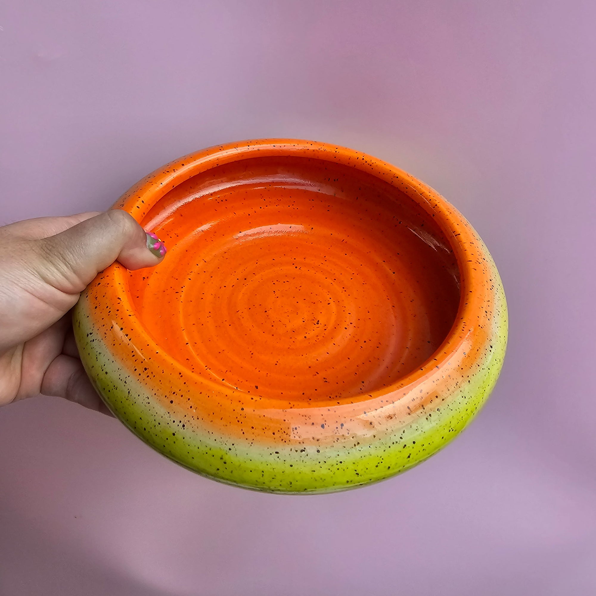 CANTALOUPE ISLAND PASTA BOWL! (SPECKLED)