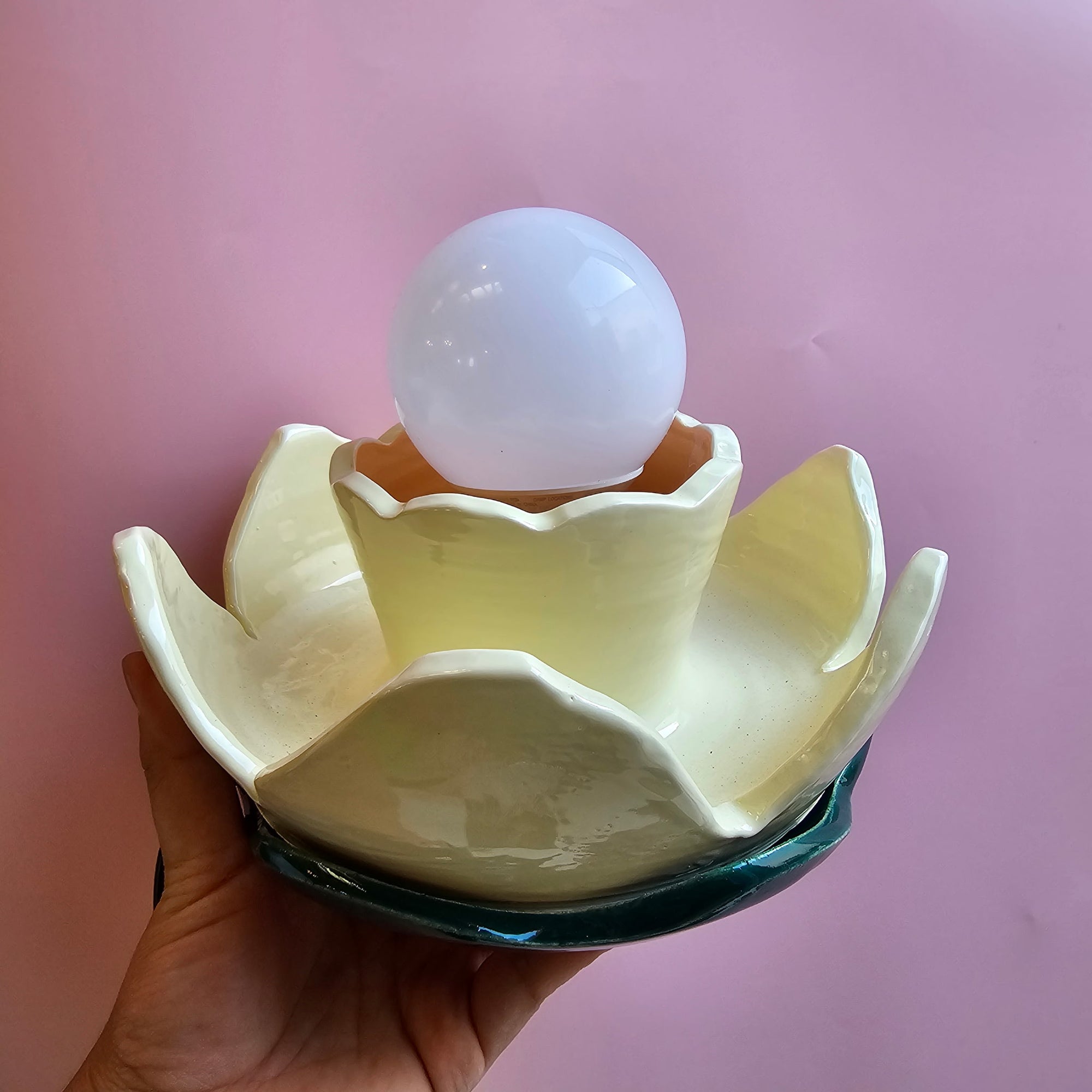 LEMON PIE LOTUS LAMP!