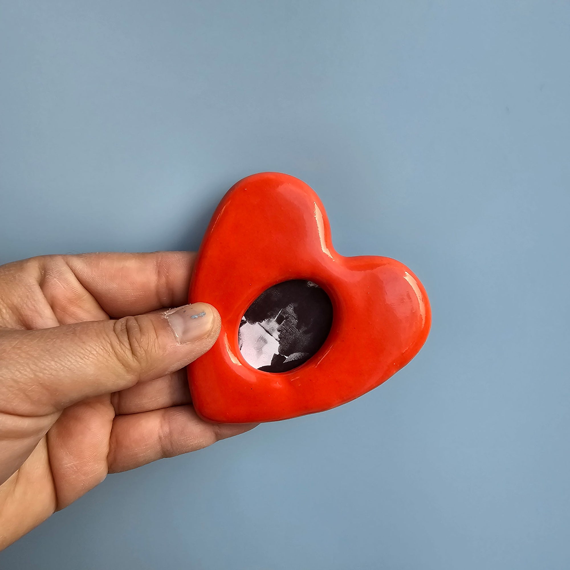 CHERRY MINI HEART OVAL PORTAL FRAME!