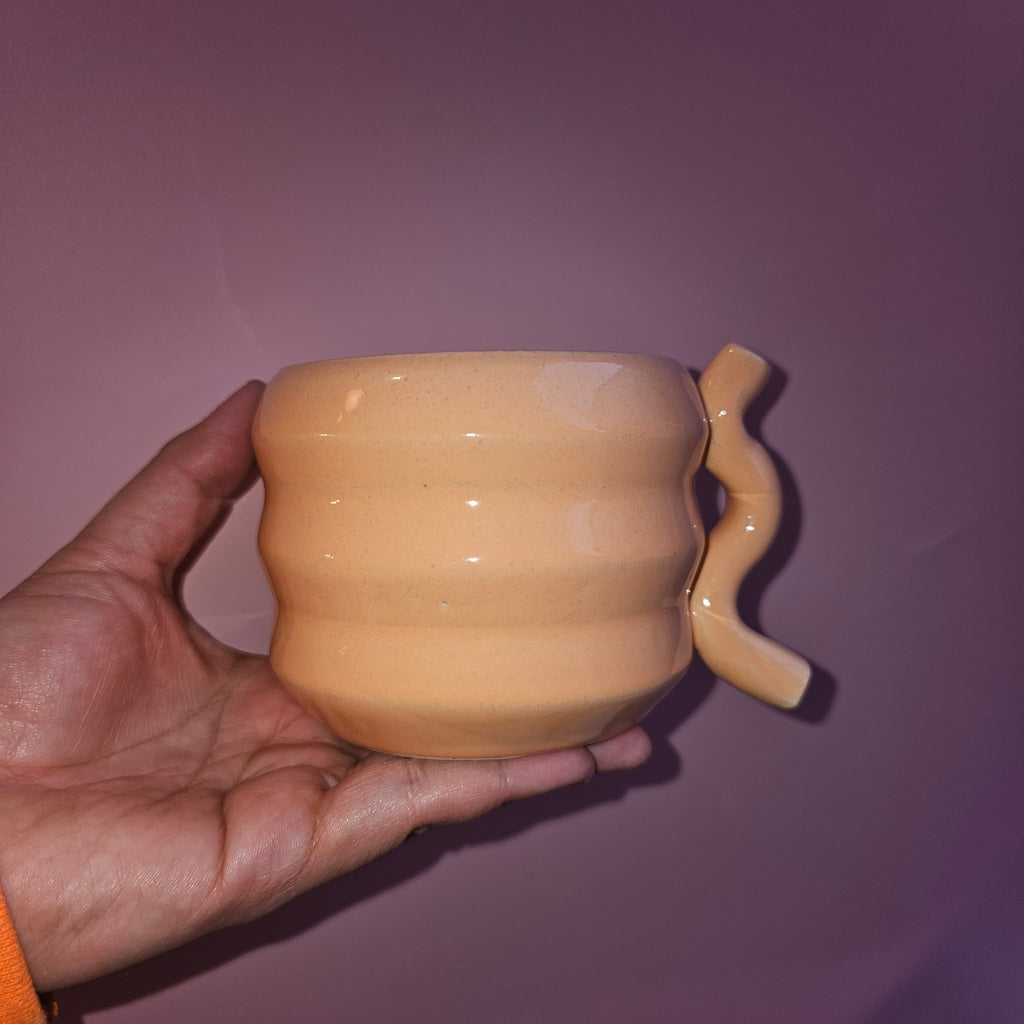 MELON ZIGZAG SQUIGGLE MUG!