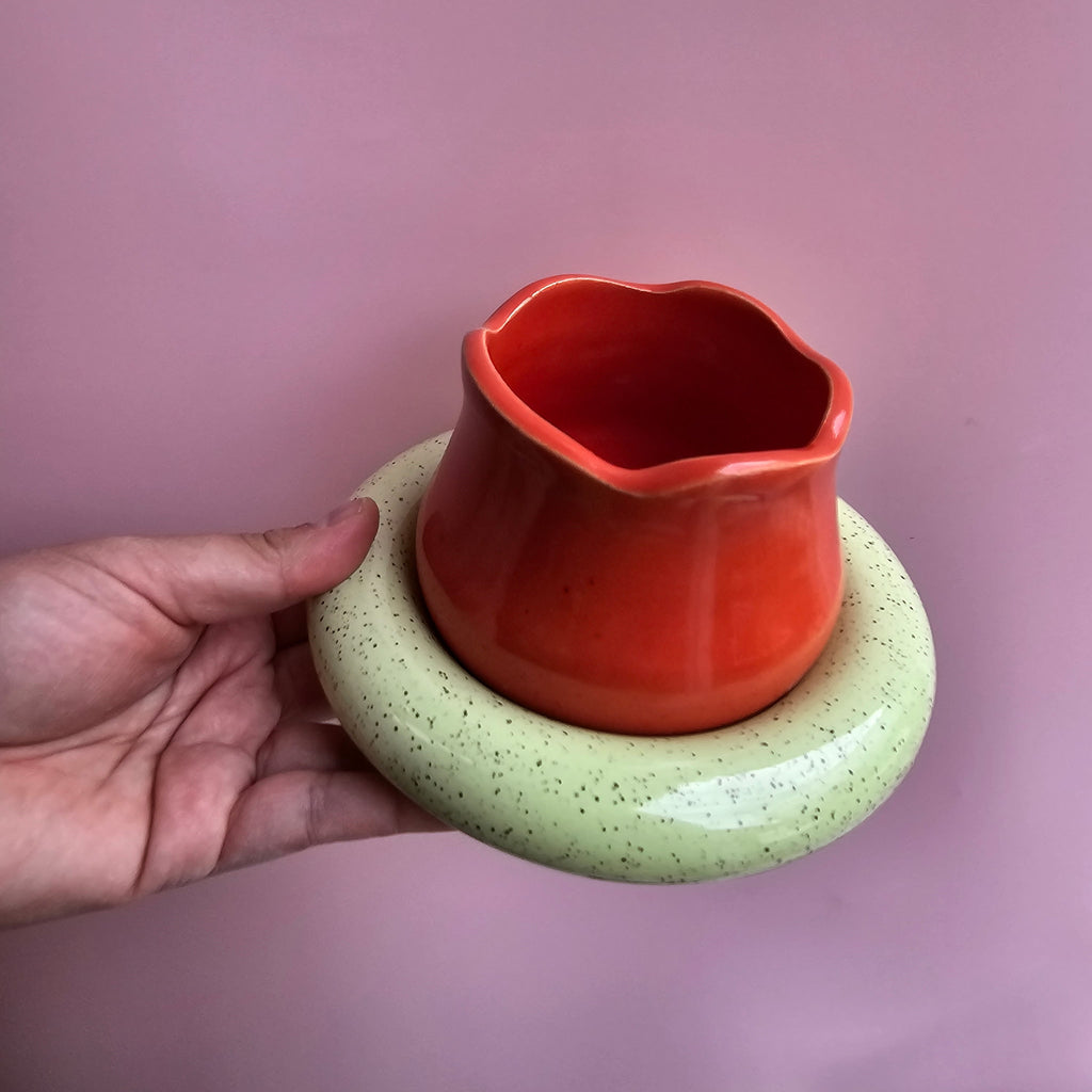 CHERRY CUP AND SAUCER BLOOM SET