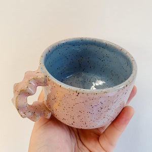 DUSK SPECKLED CRINKLE MUG