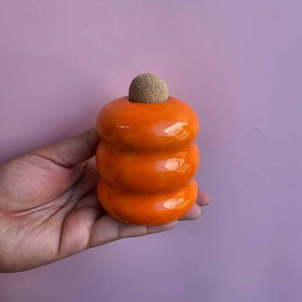 CHARTREUSE BUBBLE VASE