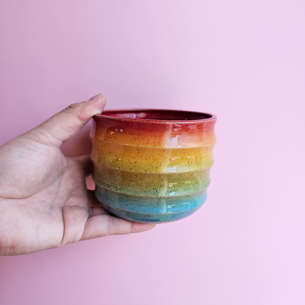 RAINBOW ZIG ZAG CUP