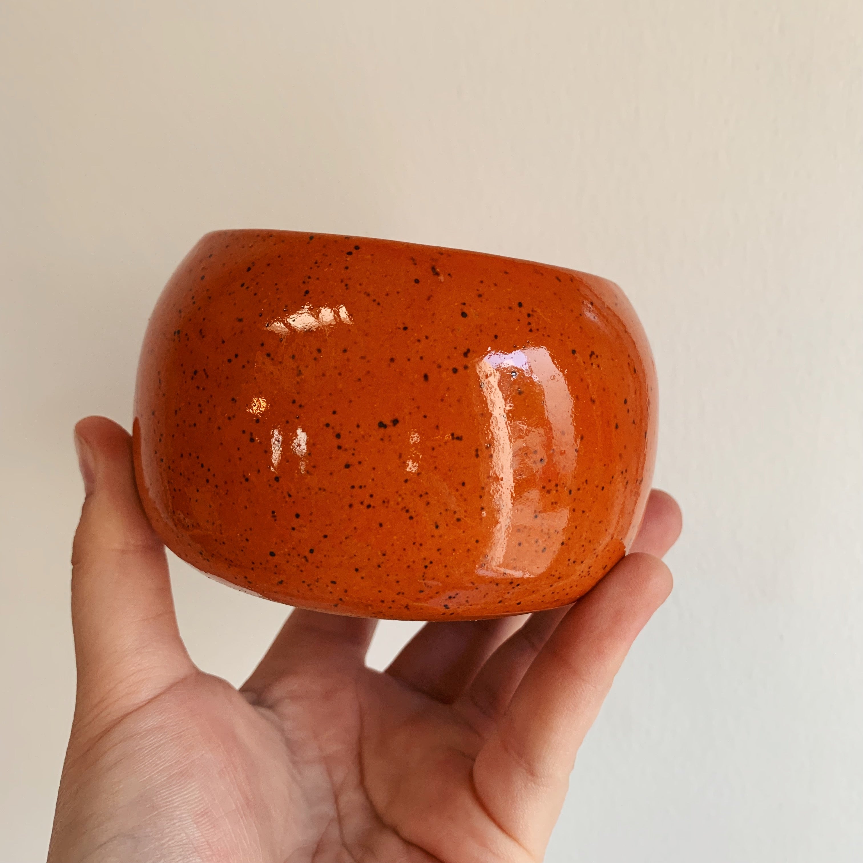 PERSIMMON SPECKLED ROUND CUP