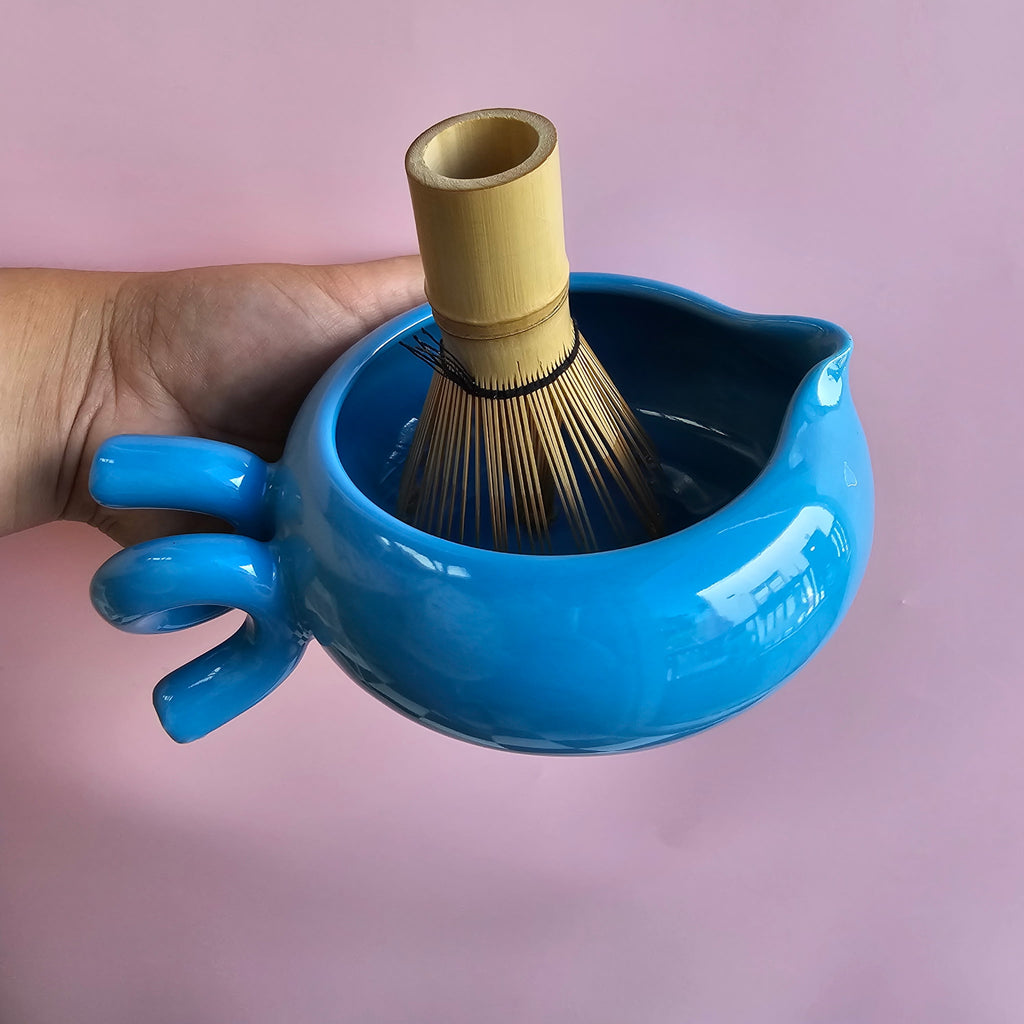 TROPICAL CORKSCREW MATCHA BOWL!