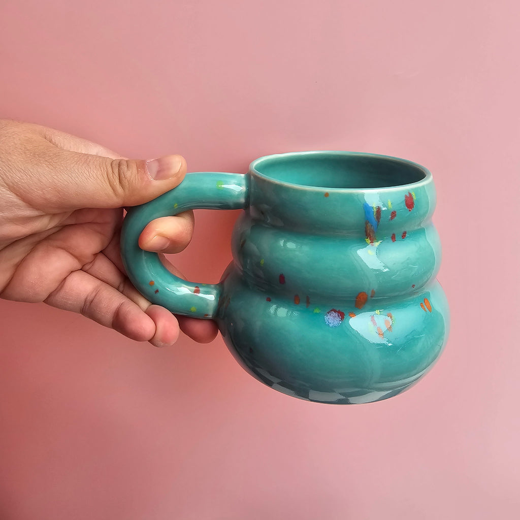 BUBBLEGUM CAKE CHUBBY MUG