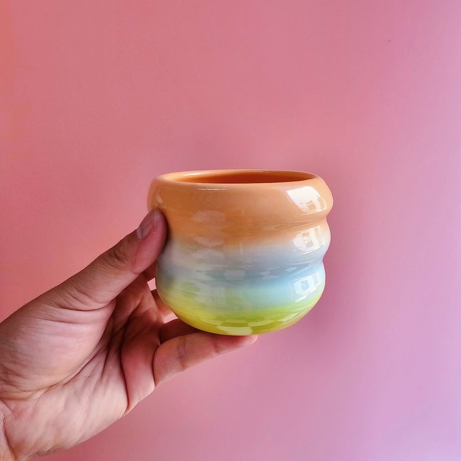 PEACH COCKTAIL TRIPPY CUP