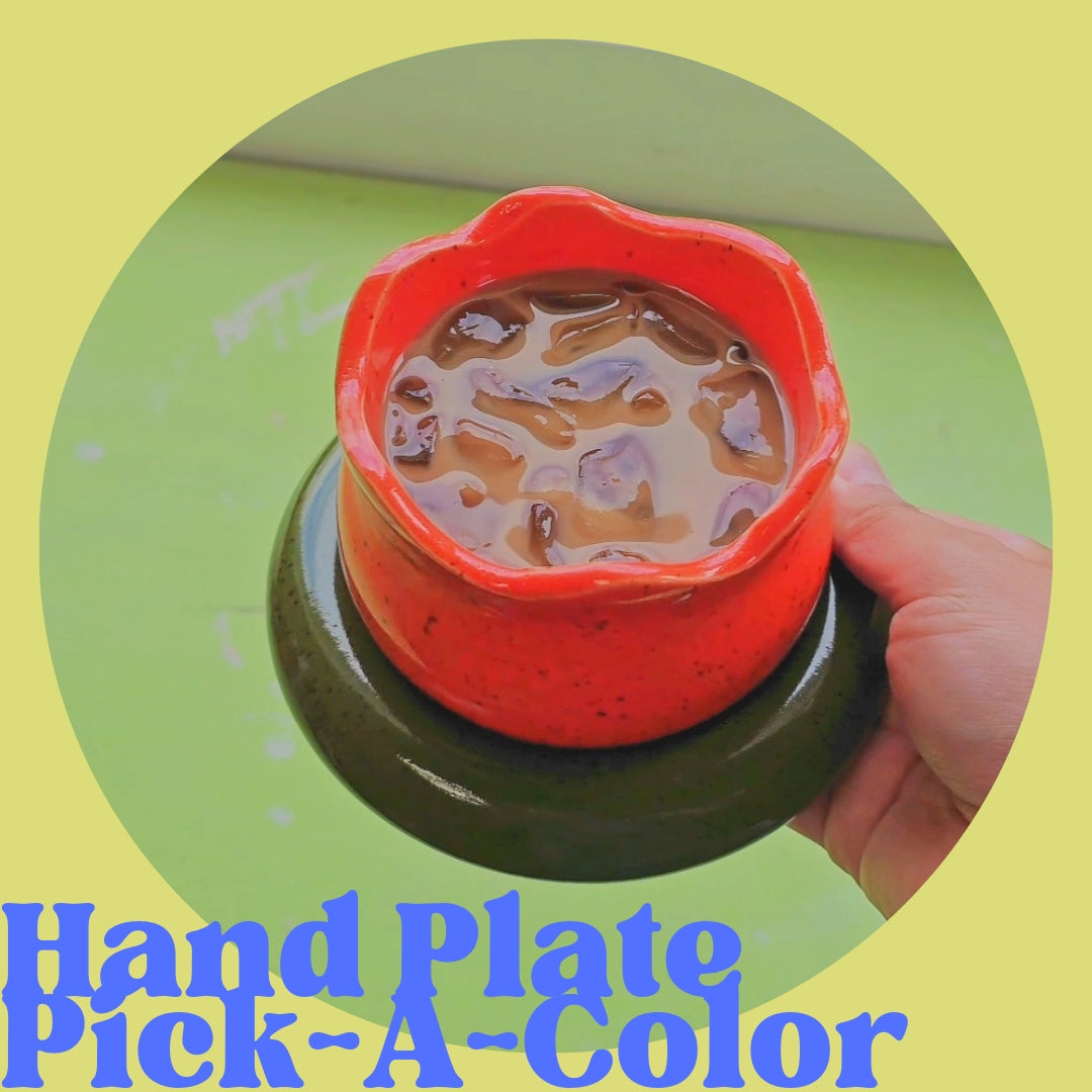 BLOOM CUP AND SAUCER- PICK YOUR OWN COLORS🌻🪻✨️🌷🌈PRE-ORDER 4-6 WEEKS