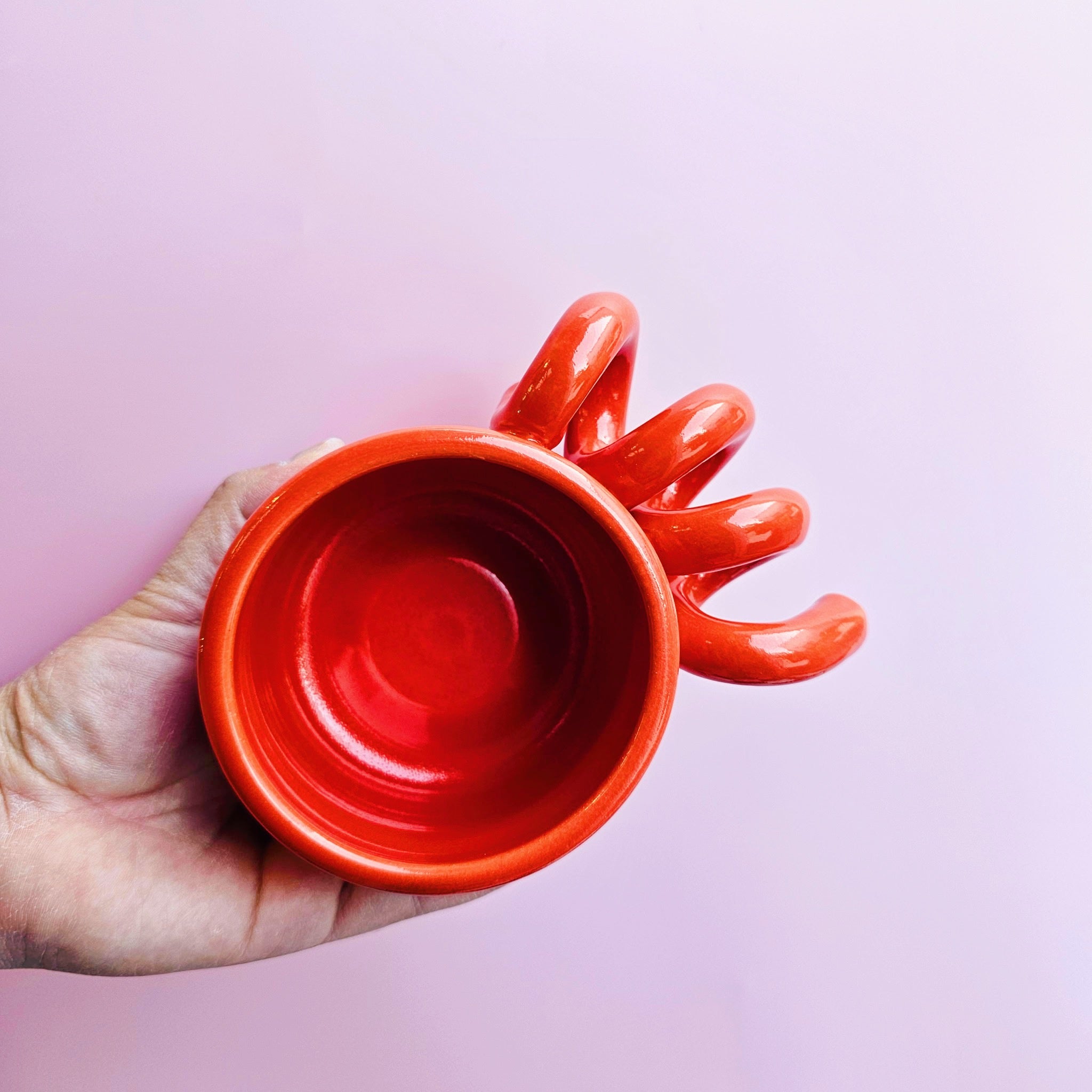 CHERRY SPIRAL MUG