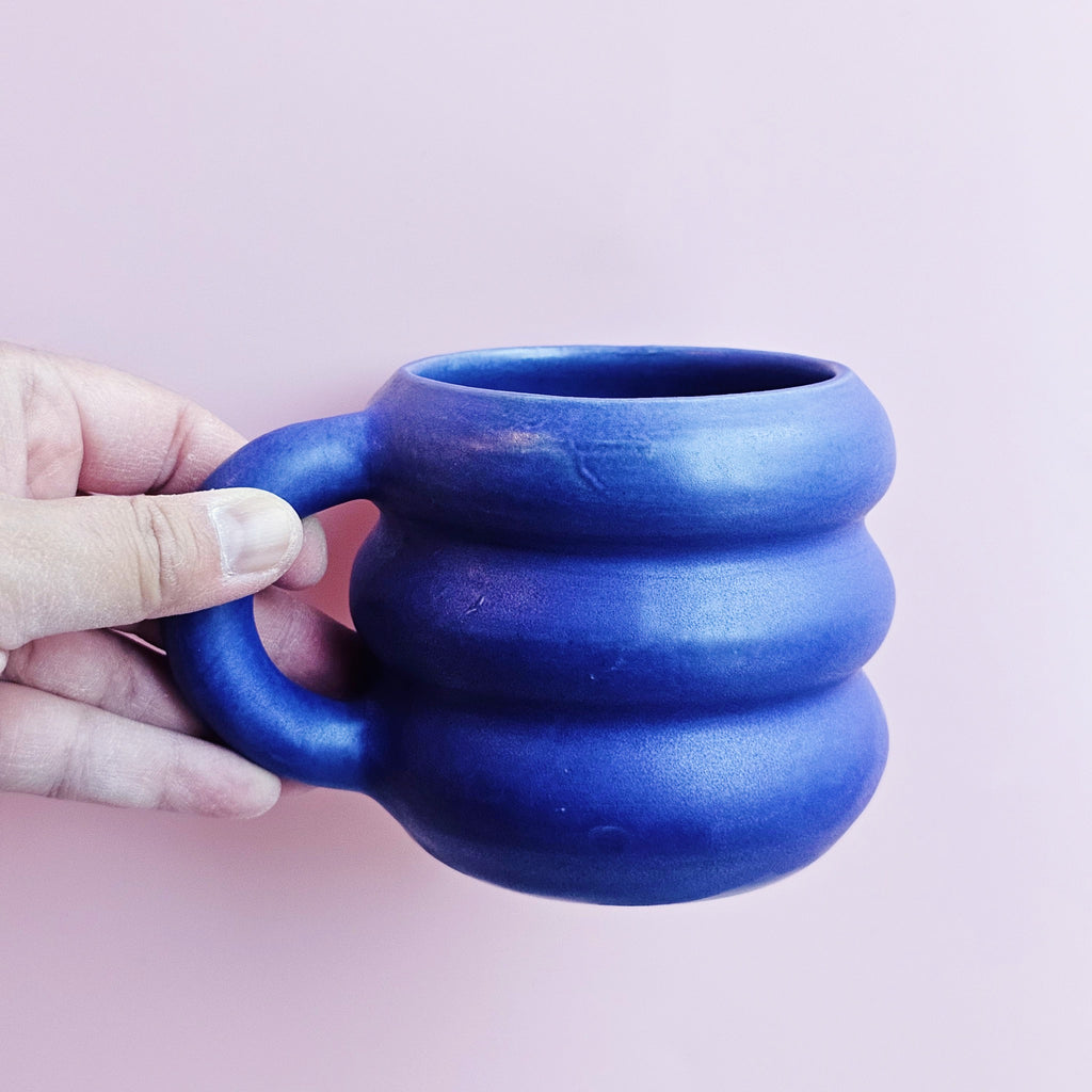 BLUE BERRY TRIPPY MUG