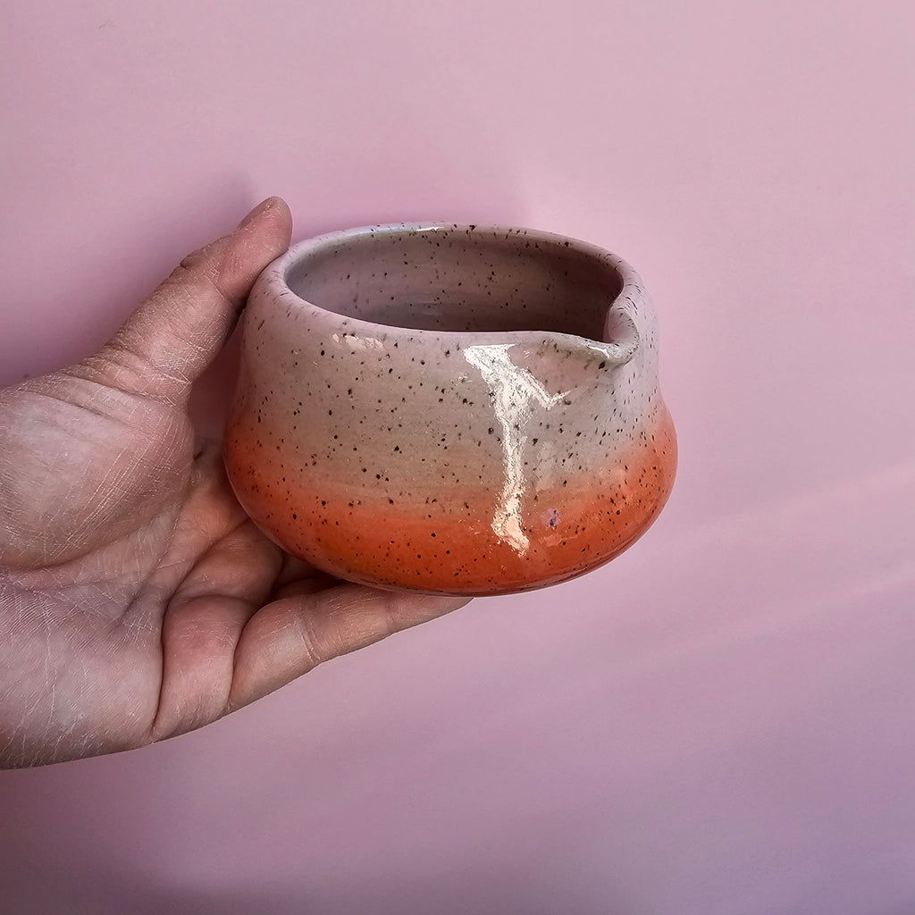 VDAY OMBRÉ MATCHA BOWL