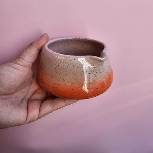 VDAY OMBRÉ MATCHA BOWL